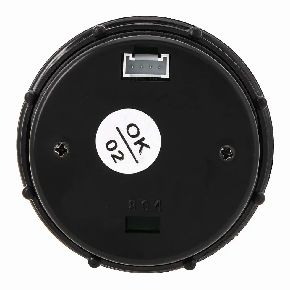 Akozon Termometro Olio 52 mm LED Blu Indicatore Temperatura Digitale per Auto