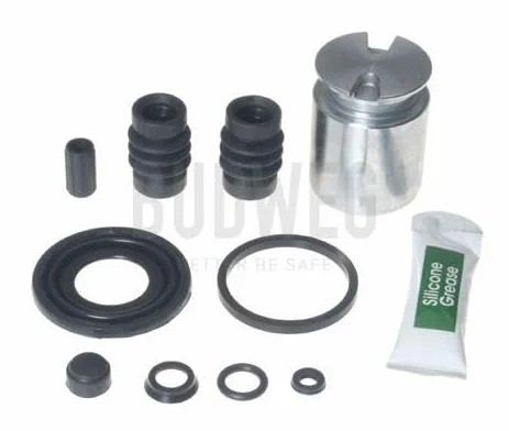 BUDWEG Kit di revisione della pinza freno 209078 per FORD MONDEO III B5Y MONDEO III Station wagon BWY MONDEO III Tre volumi B4Y FIAT BRAVO II 198 STILO 192 MULTIPLA 186