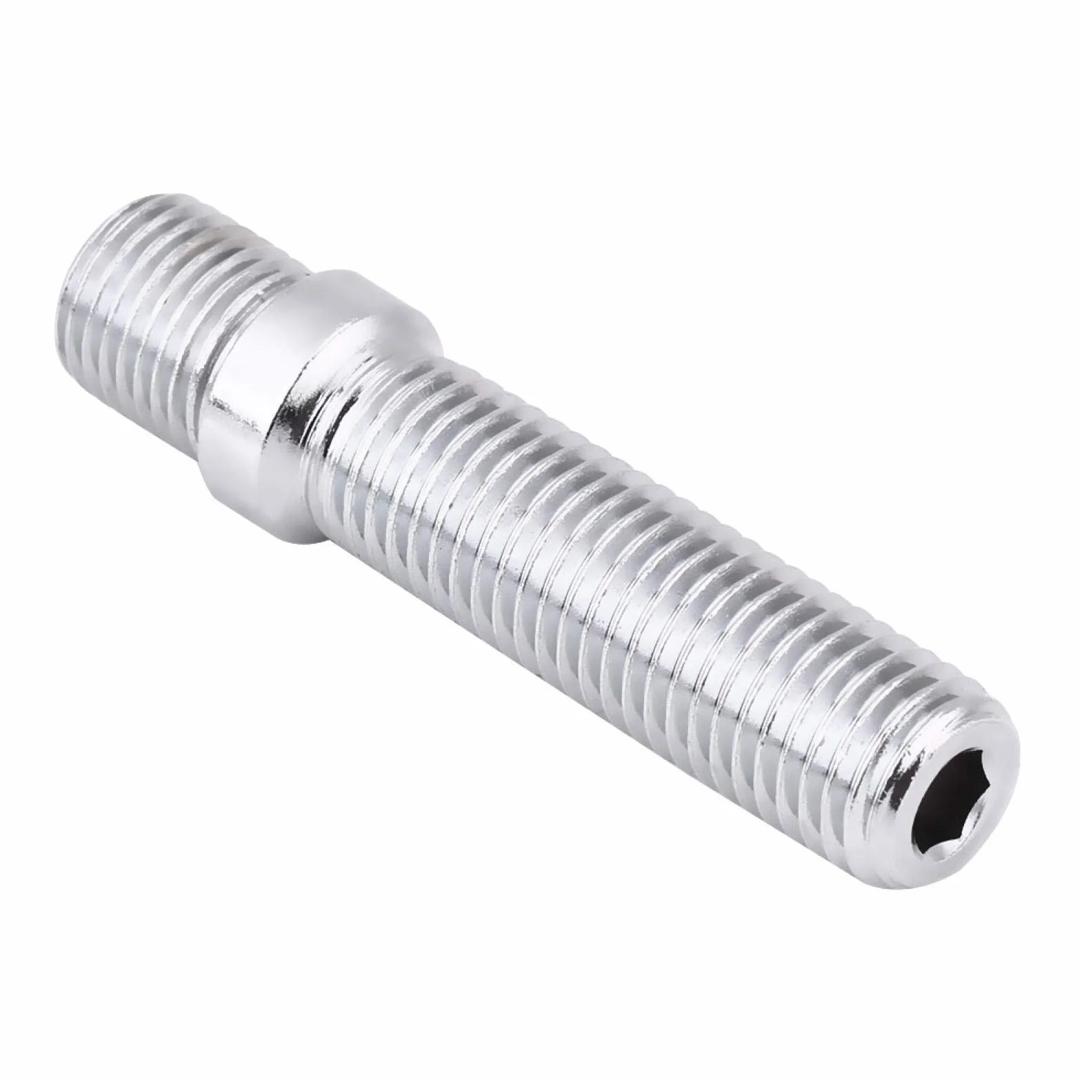 Ymiko 20PCS 12x1.5 Wheels Stud 50mm Extended Wheels Stud Conversion 12x1.5 a 12x1.5 Studs Screw Adapter Fit 1998-2008