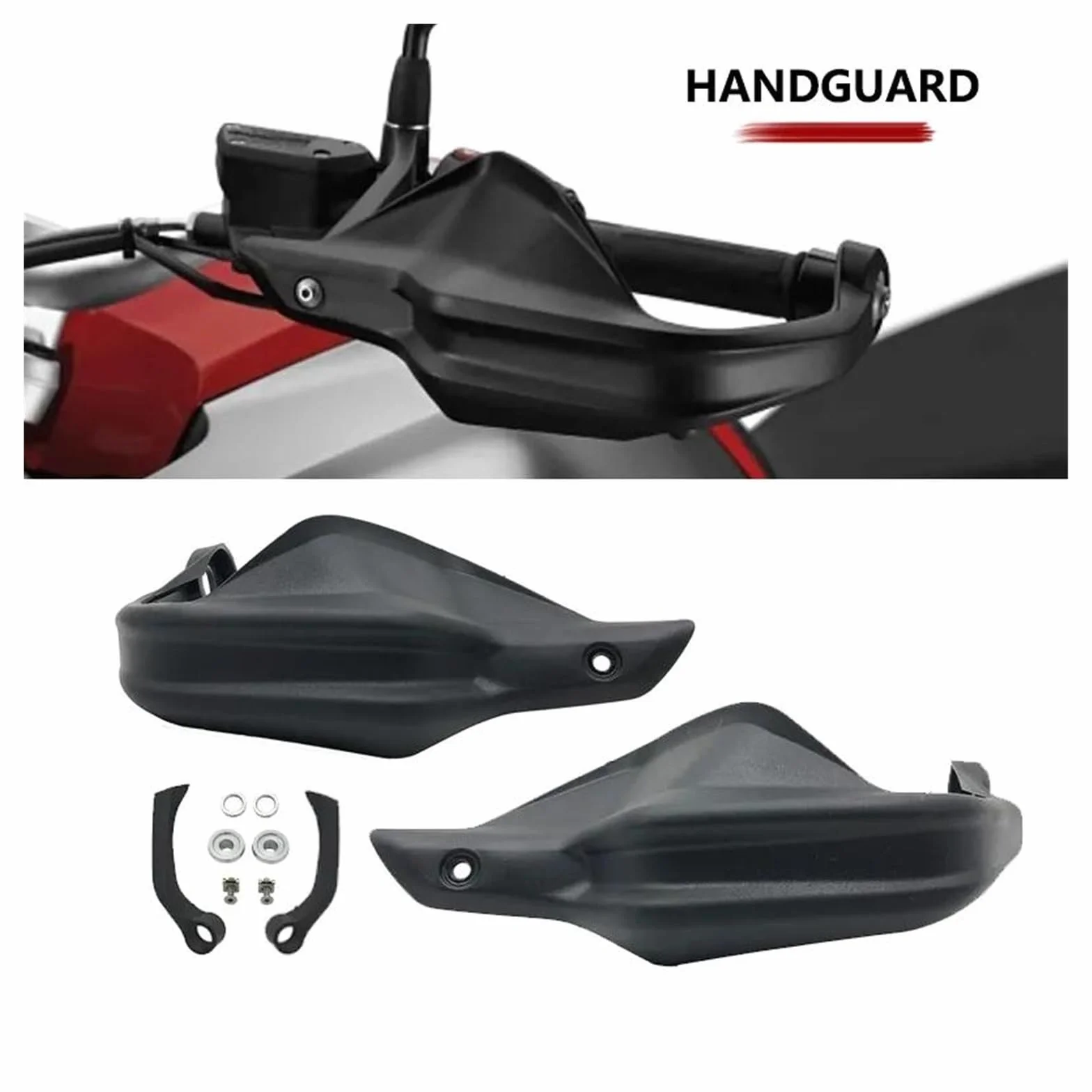 Scudo Paramani Manubrio 2023 Per BMW R 1200 GS ADV R1200GS LC F800GS Adventure S1000XR R1250GS F750GS F850GS F 850 ​​GS Paramani Mano scudo Protezione Protezione Mano(Blu)