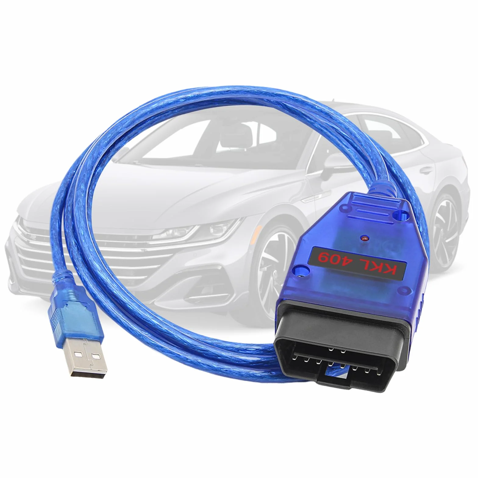 Cavo USB OBD2 FTDI FT232RL per VW Audi Seat Skoda 1996+ ECU Scan Tool