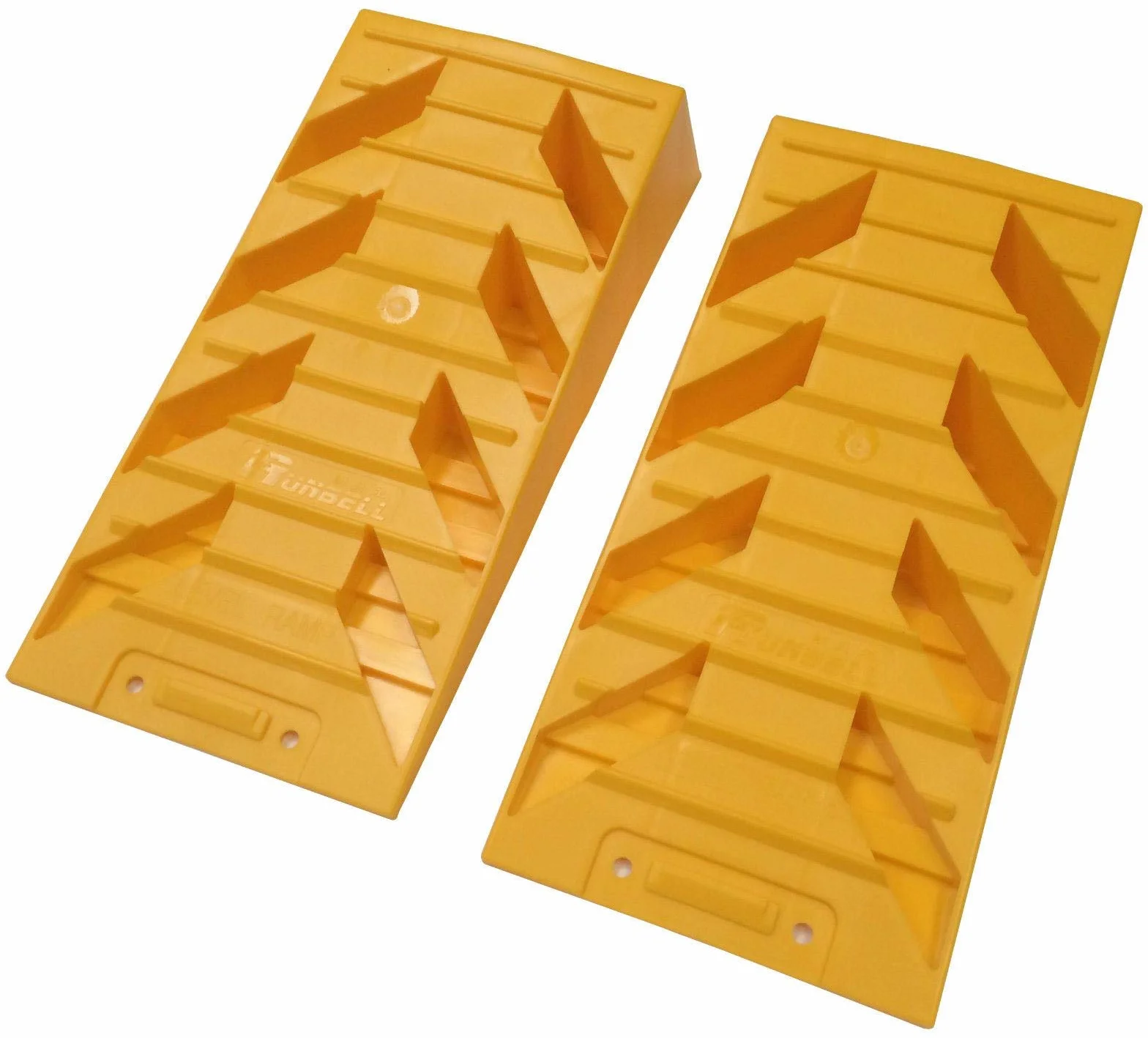 KATSU Rampe di Livellamento per Roulotte 2 Pezzi 4 TON Cunei Livellamento Camper Plastica