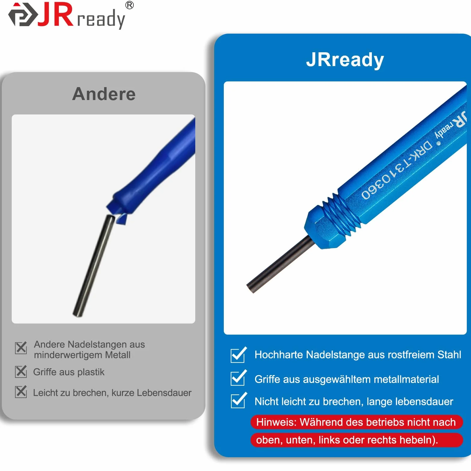 JRready ST5228 Kit Estrattori per Autoveicoli 5 Pezzi per Connettori AMP Molex .062', .093', 8980, MATE-N-LOK