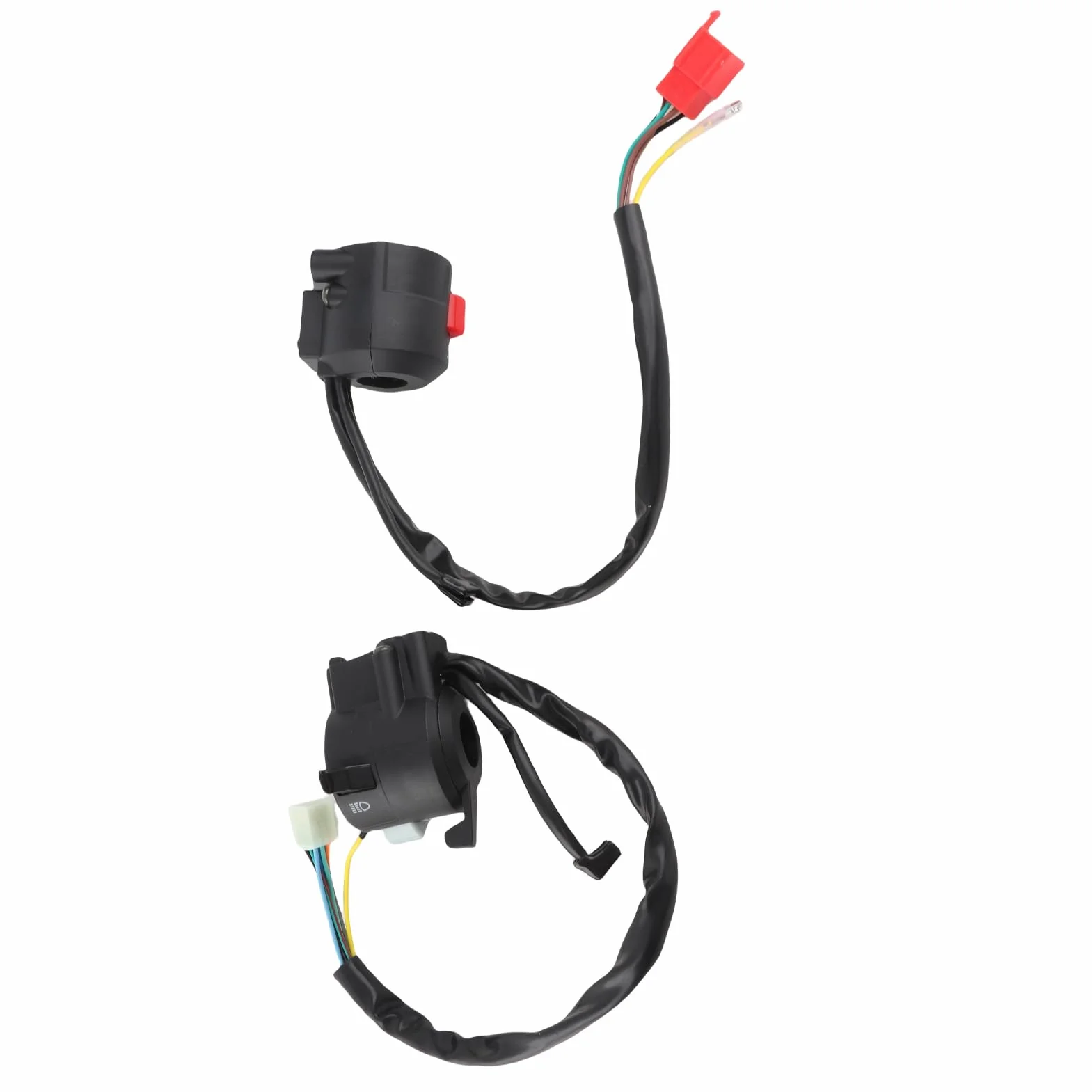 Comandi Moto Manubrio Interruttore Luce Segnale Svolta Corno Universale 2pcs