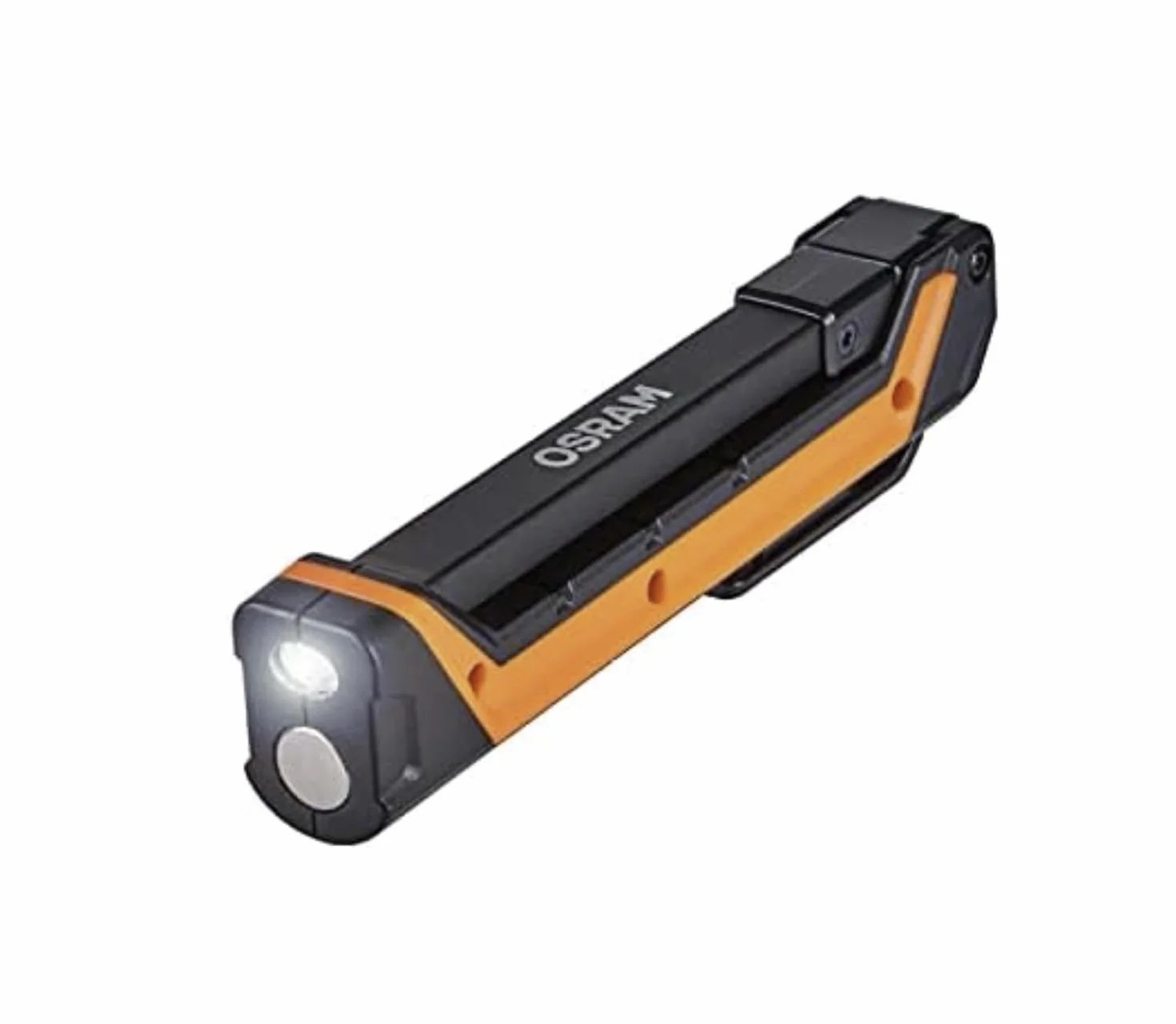 OSRAM LEDinspect POCKET200, Luce di ispezione a LED Sottile, 6500K, Ricaricabile, Magnetica, Flessibile