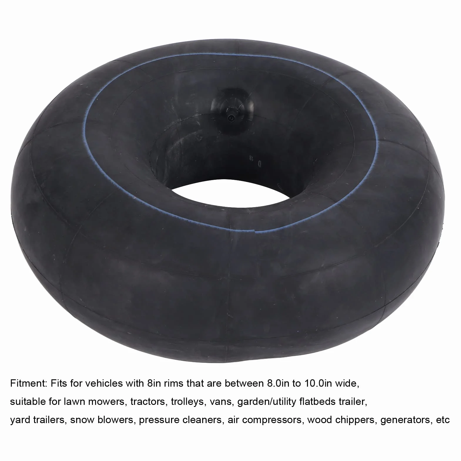 FILFEEL Camere d'aria per Pneumatici 20x8.00-8 con Stelo Valvola Dritto TR13 per Tosaerba, Trattorini e Carrelli