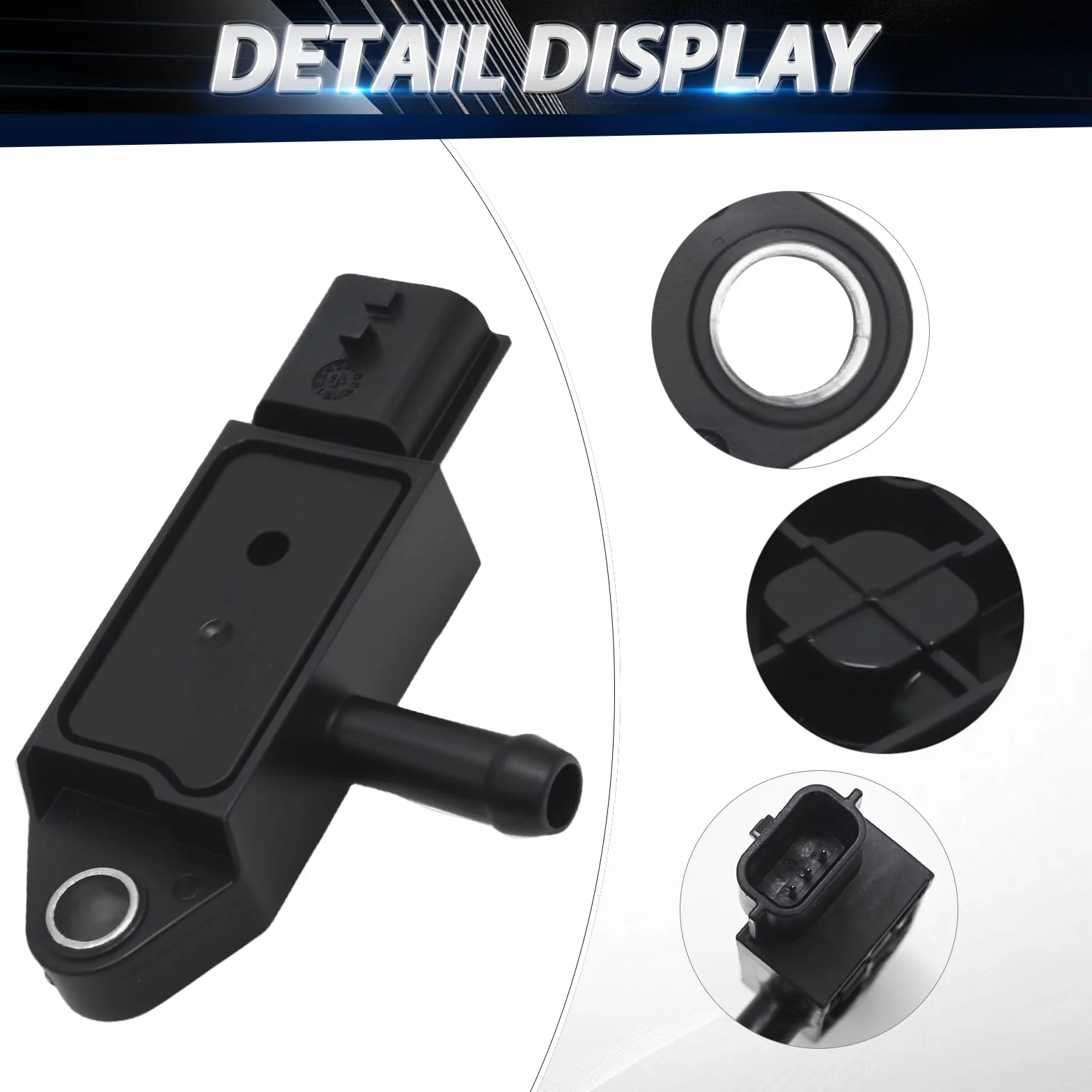 DPF Sensore pressione differenziale scarico per Renault Grand Scenic 2009-2016 44 06 819 4420807 H8200741321