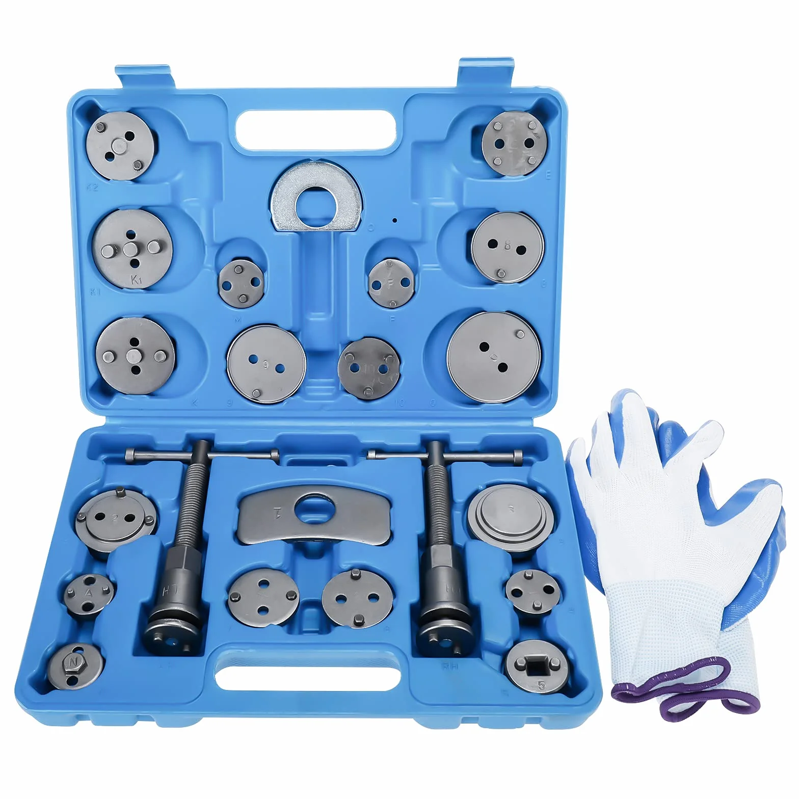 BOOMSTART 22 Pezzi Set di Ripristino Pistone del Freno Arretratore Pistoni