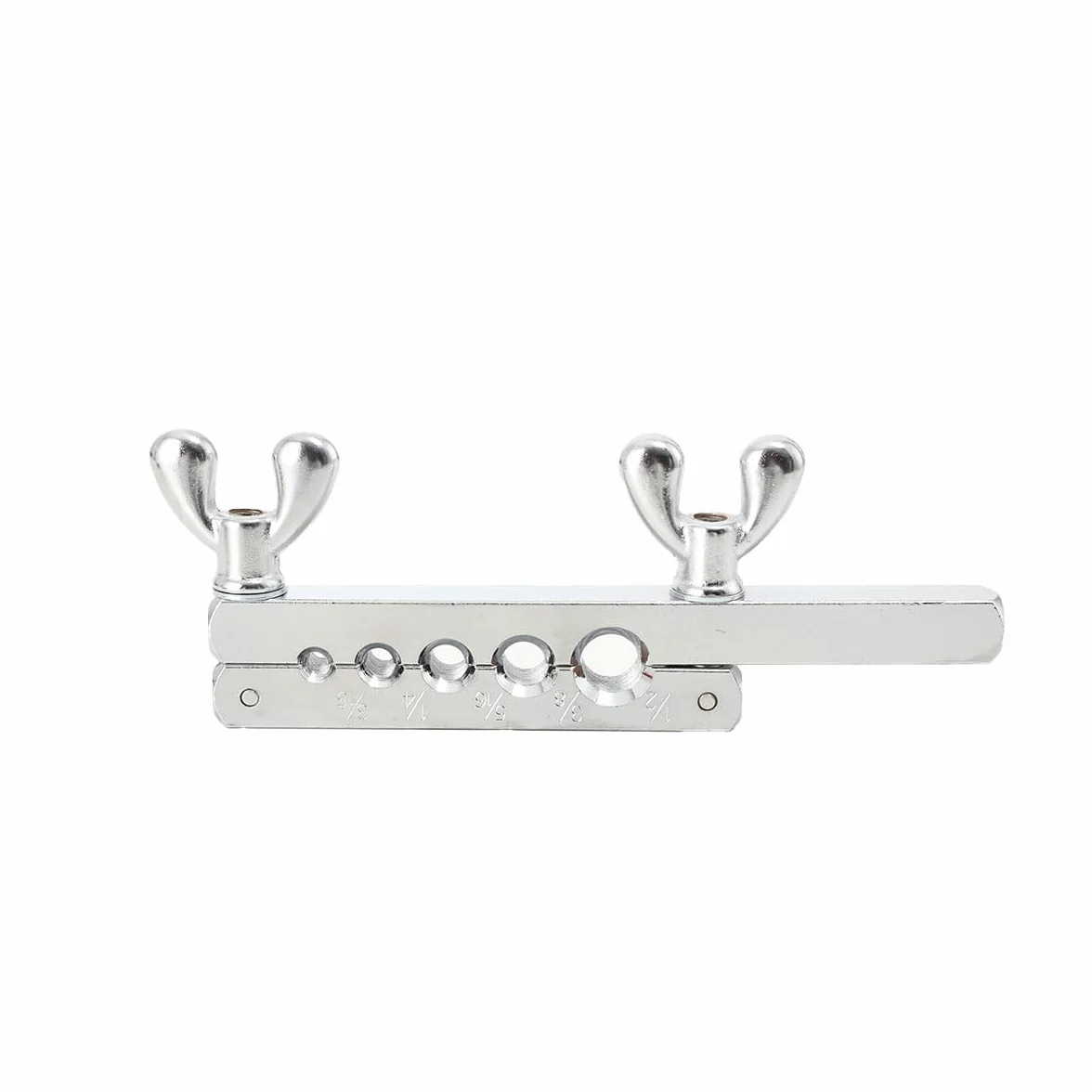 Kit di Attrezzi per Espansione Tubazioni Freni, Taglierina Tubi, Svasati, 5 Adattatori 3/16"-1/2", Rame Alluminio Ottone