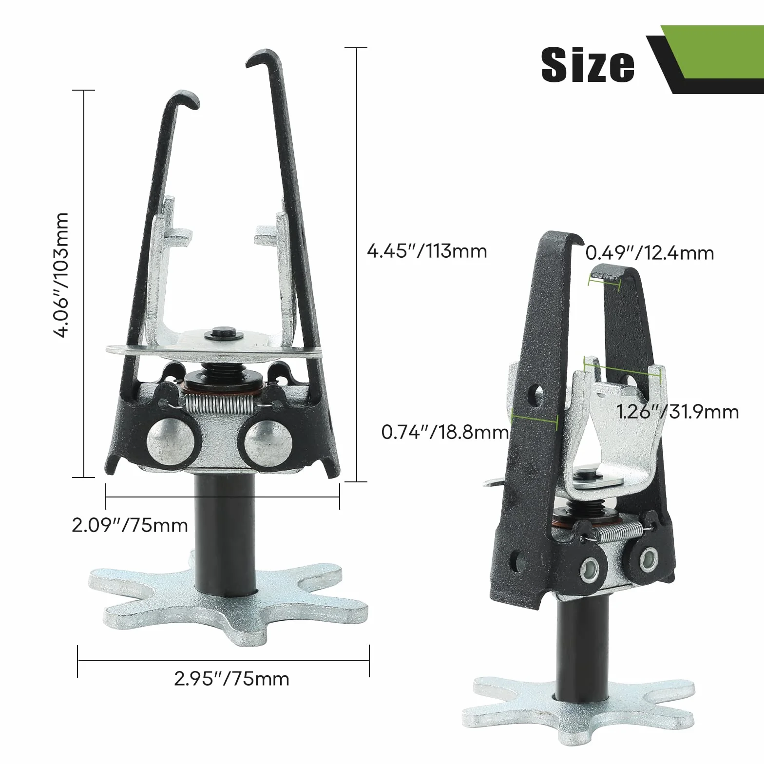 ATPEAM Compressore Molla Universale per Motore, Strumento Rimozione Installazione Molle Valvole