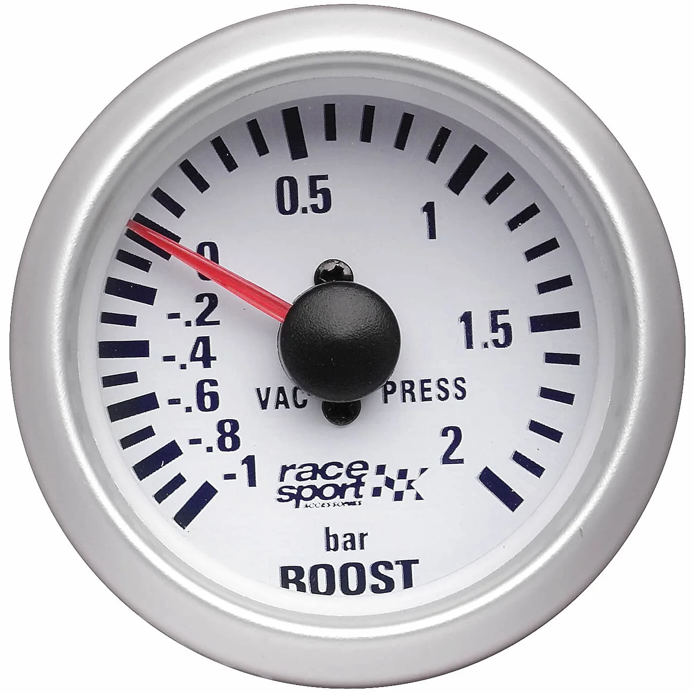 Sumex Gaug701 Race Sport - Manometro Pressione Turbo Race Sport, 52mm, 12V
