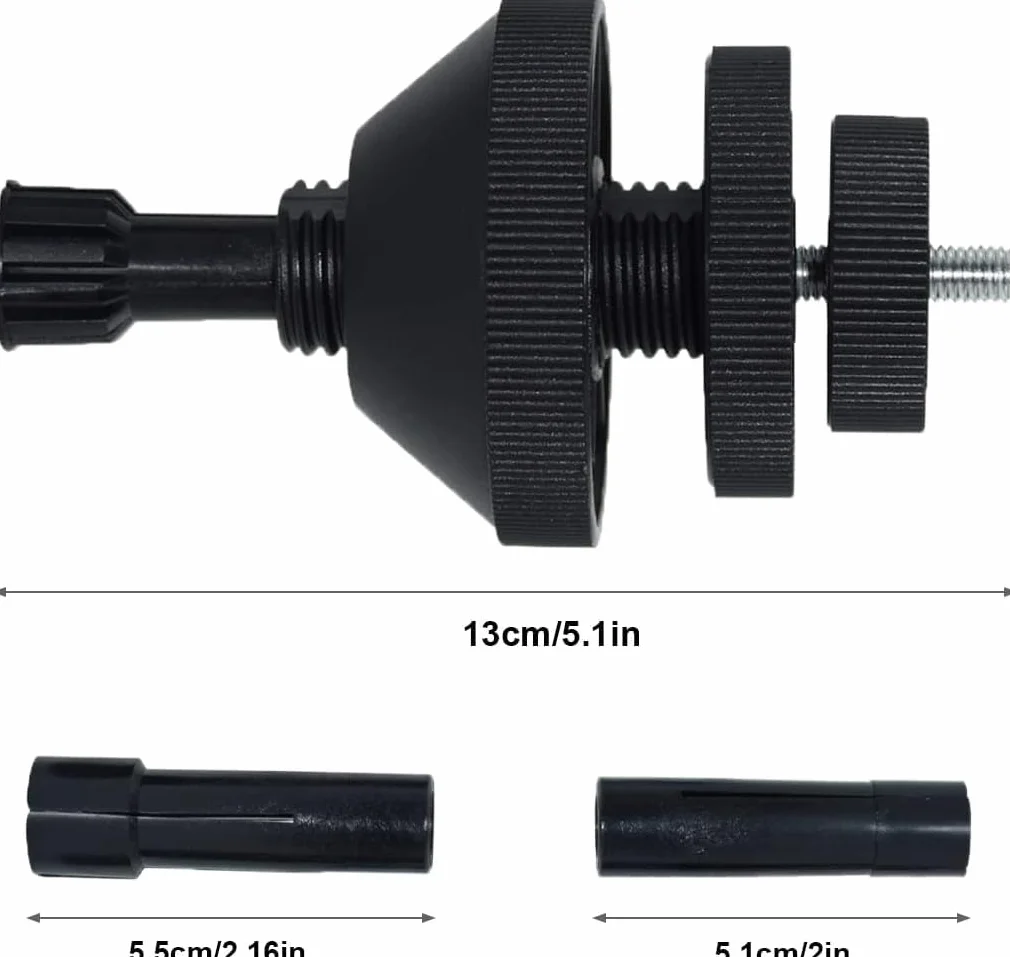 Set di attrezzi per centraggio frizione, kit di strumenti per allineamento frizione in 3 pezzi, strumenti di centraggio per veicoli