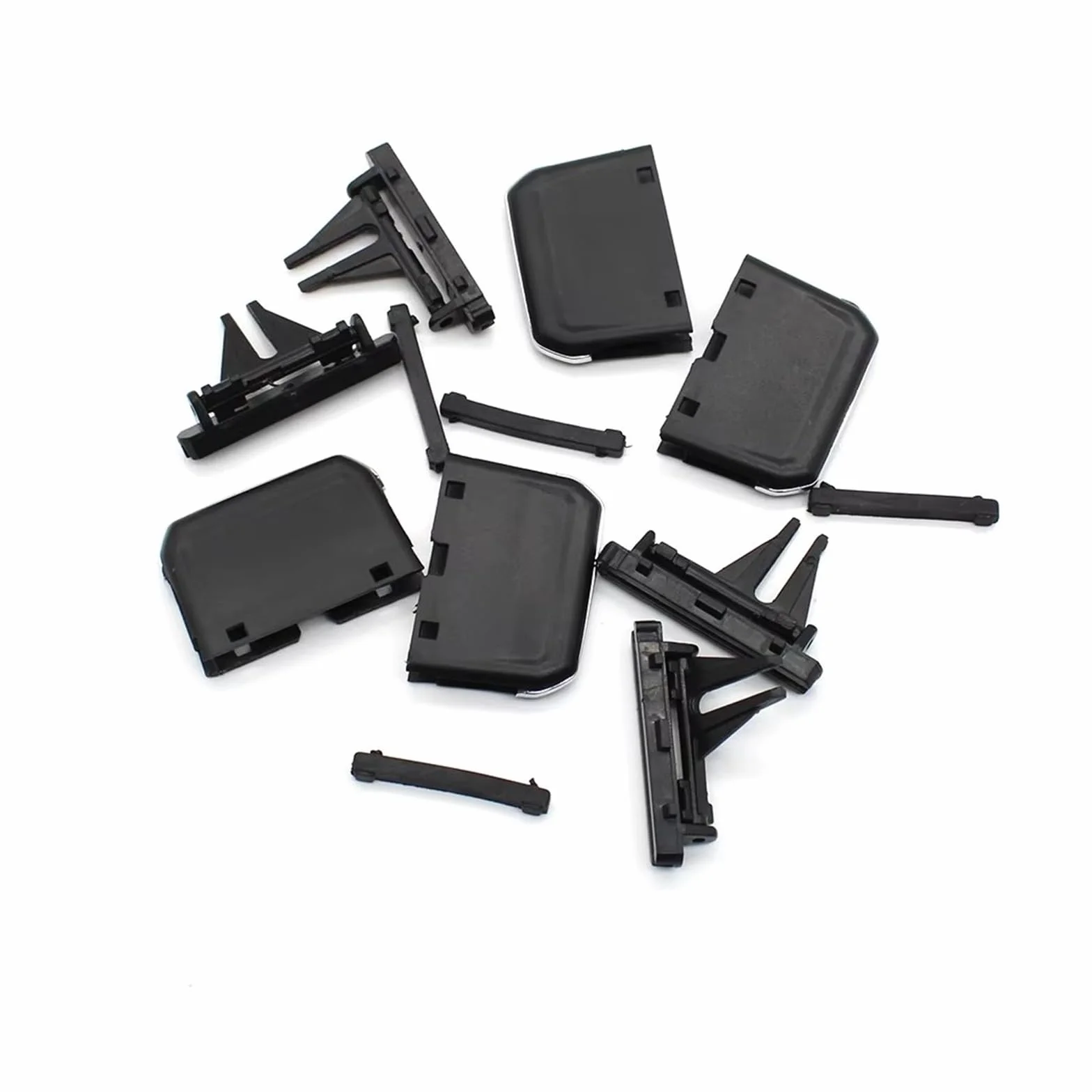 Bocchetta Aria Condizionata Per VW Per Tiguan LX 2017 2018 2019 2020 2021 2022 LHD RHD Kit Di Riparazione Per Presa D'aria Condizionata(RHD 4PCS SET)