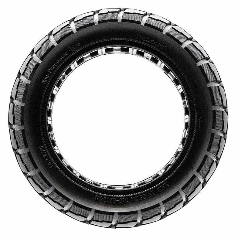 eWheel - Ruota massiccia 10 x 2,75 6,5/B54 offroad per scooter elettrico ad alta resistenza per uso quotidiano migliore presa e stabilità in viaggio urbano