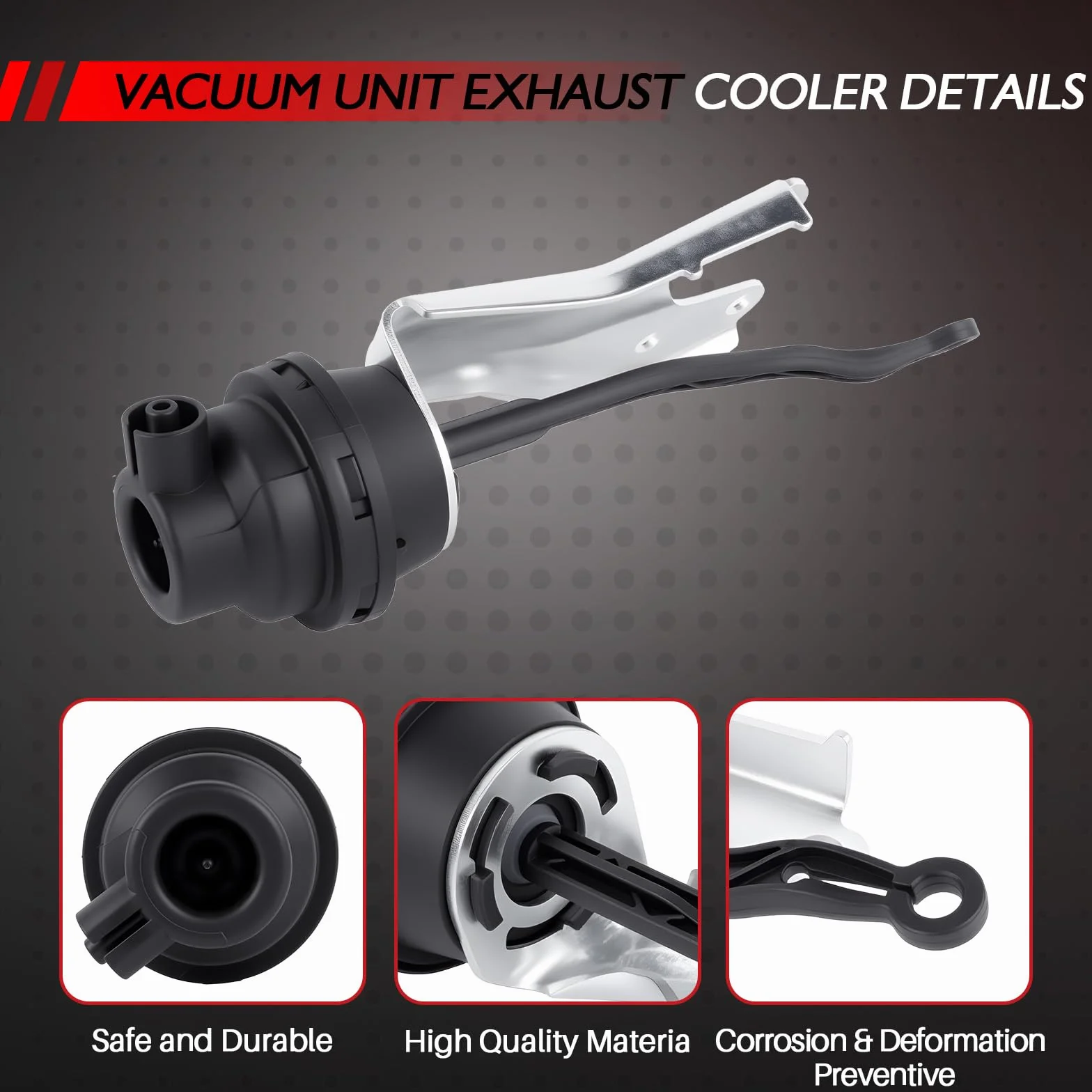 6511410369 A6511410369 Sostituzione della valvola AGR del radiatore di scarico dell'unità di vuoto per Classe E W212 C207 Classe C W205 S205 Classe A W176 Sprinter 3-T/3.5-T/ 5-T W906
