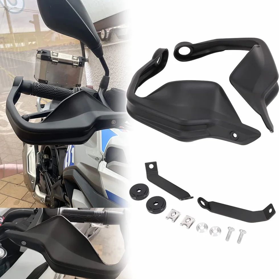 Paramani per moto, protezioni in plastica ABS, compatibili con NC700X 750X CB650F CTX700 2014-2018, colore: nero