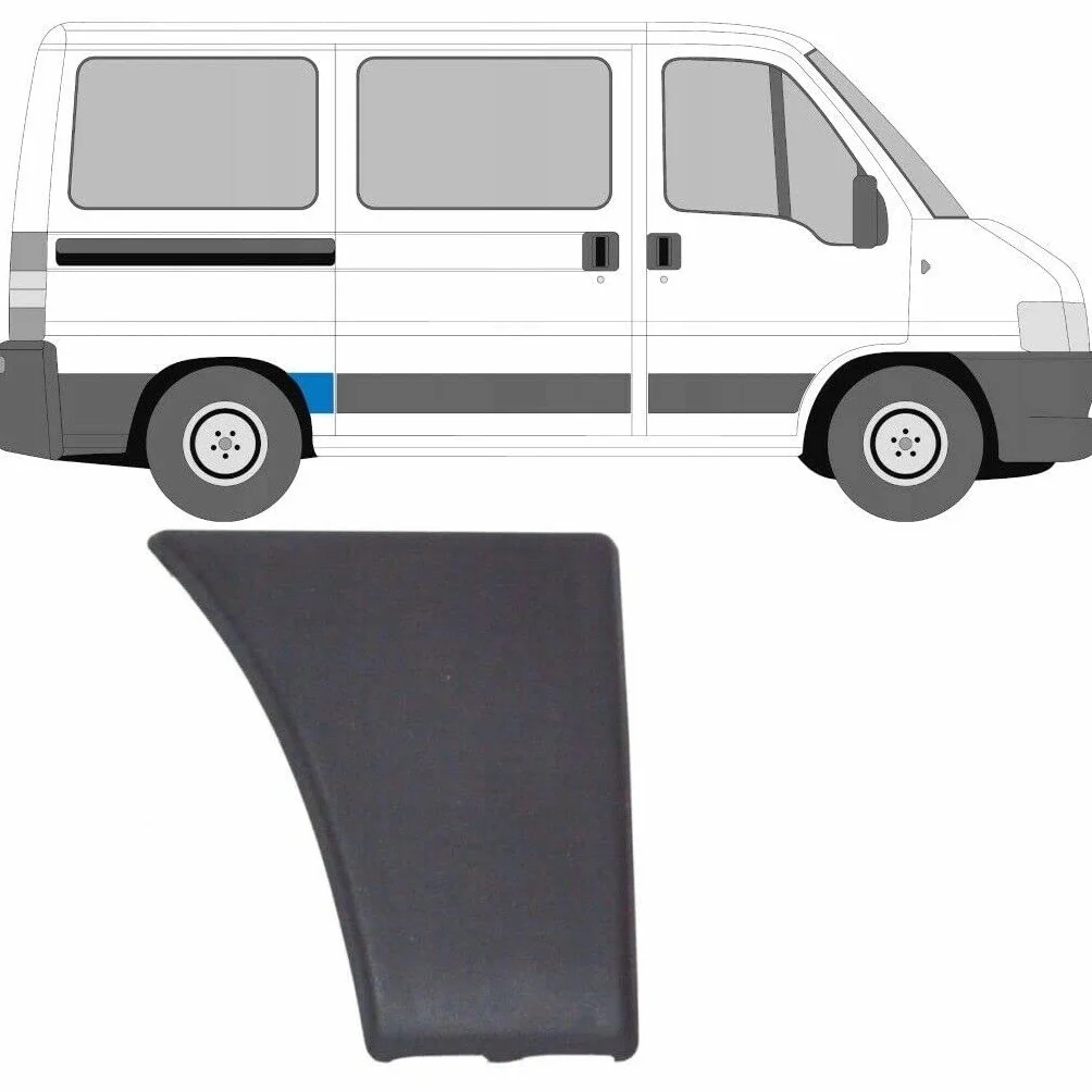 MODANATURA ESTERNA COMPATIBILE CON FIAT DUCATO BOXER JUMPER 02 POSTERIORE DX 735306248