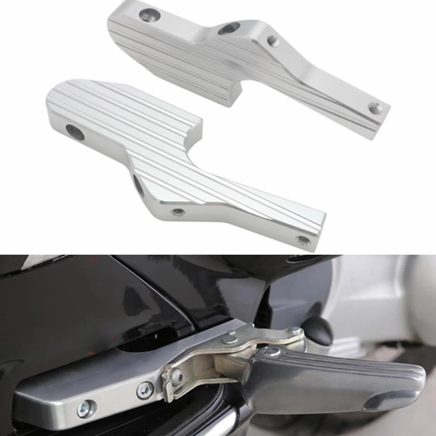 Pedane Scooter Pedane Passeggero Estensioni Pedane Estese per GT 60 125 150 200 250 300 300Ie