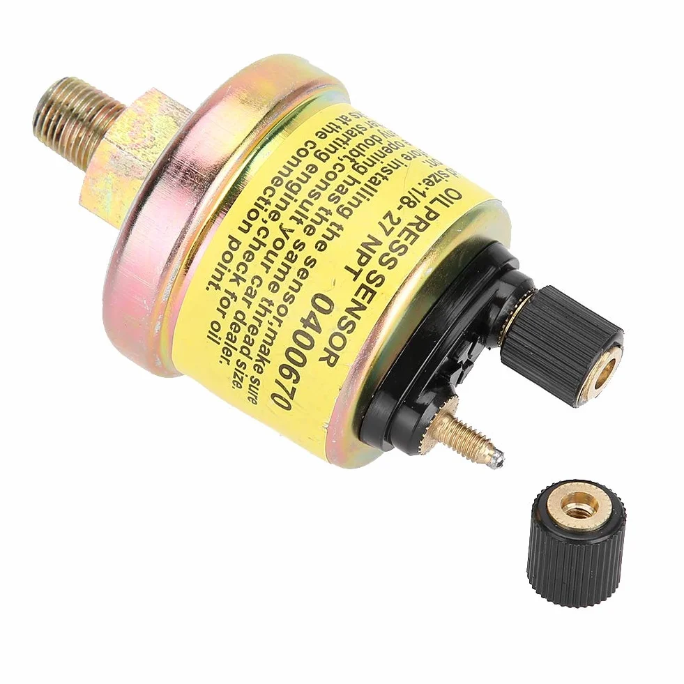 Ever Sensore Di Pressione Olio Motore Auto ES-100 Universale 1/8 NPT Per Indicatore Aftermarket