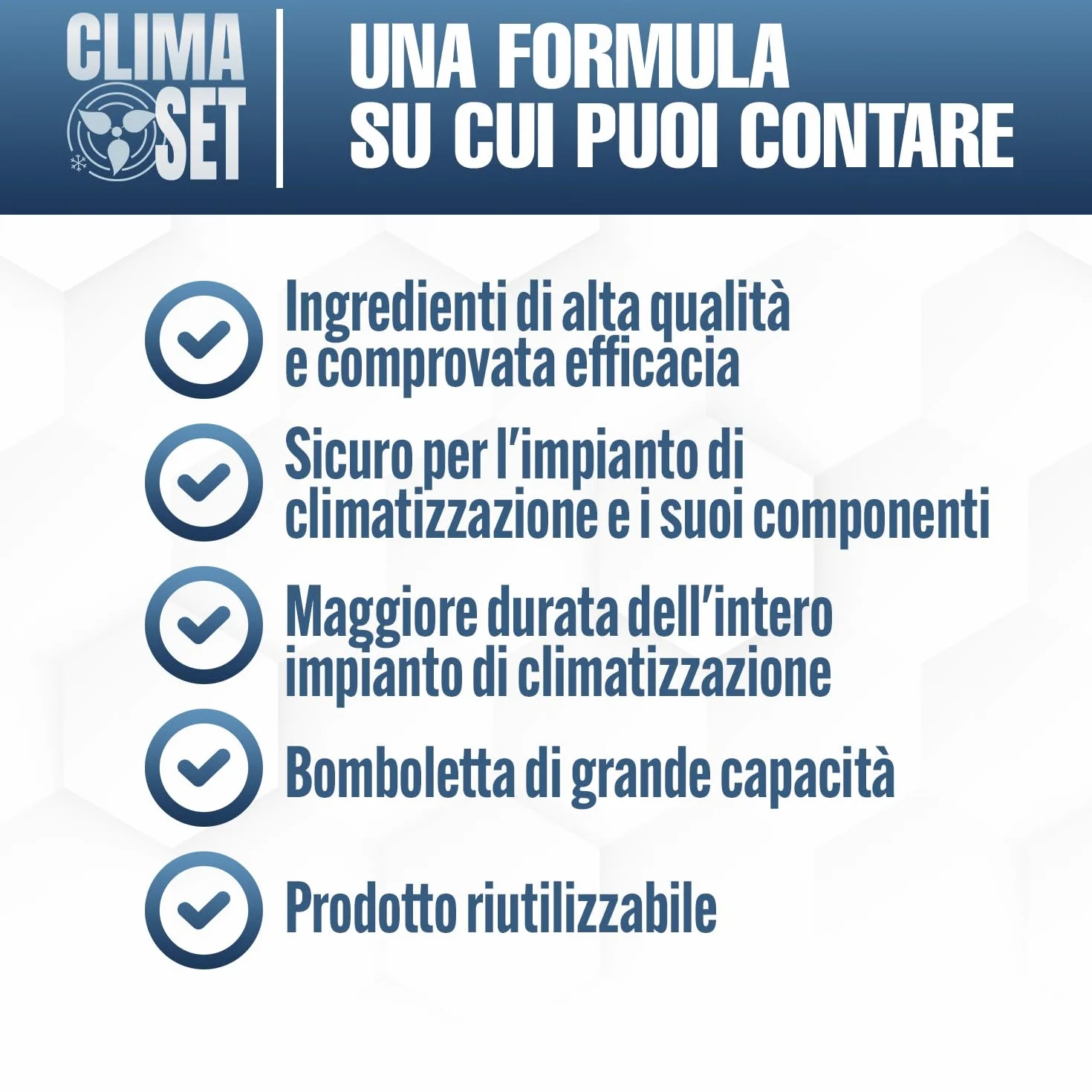 ClimaSet 3in1 Refrigerante di ricambio R134a 170 g - refrigerante R134a, R12 e Olio e Turafalle con tubo gas e manometri condizionatori - kit ricarica clima auto - ECO bombola