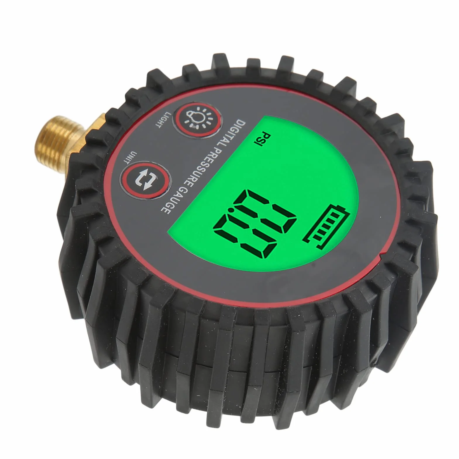 Manometro Digitale per Pneumatici, 3-255PSI Manometro Pressione Pneumatici, Filettatura M11x1 Pressione Aria per Auto Camion Motociclette Sentieri SUV