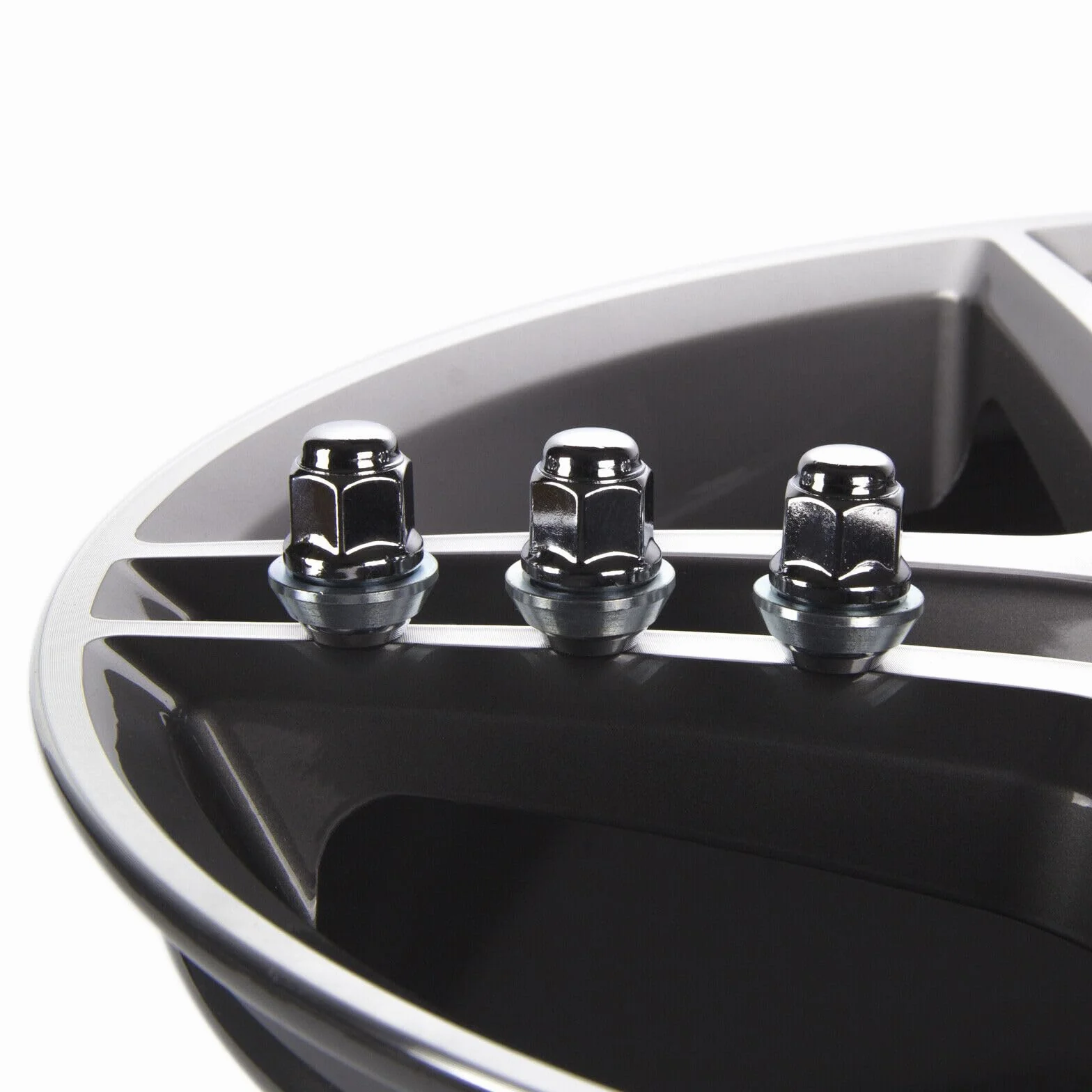 20 Dadi per Ruota I OEM Originali FO Cerchi in Lega I M12 x 1,5 x 30 l, Cono Conico D = 28 mm