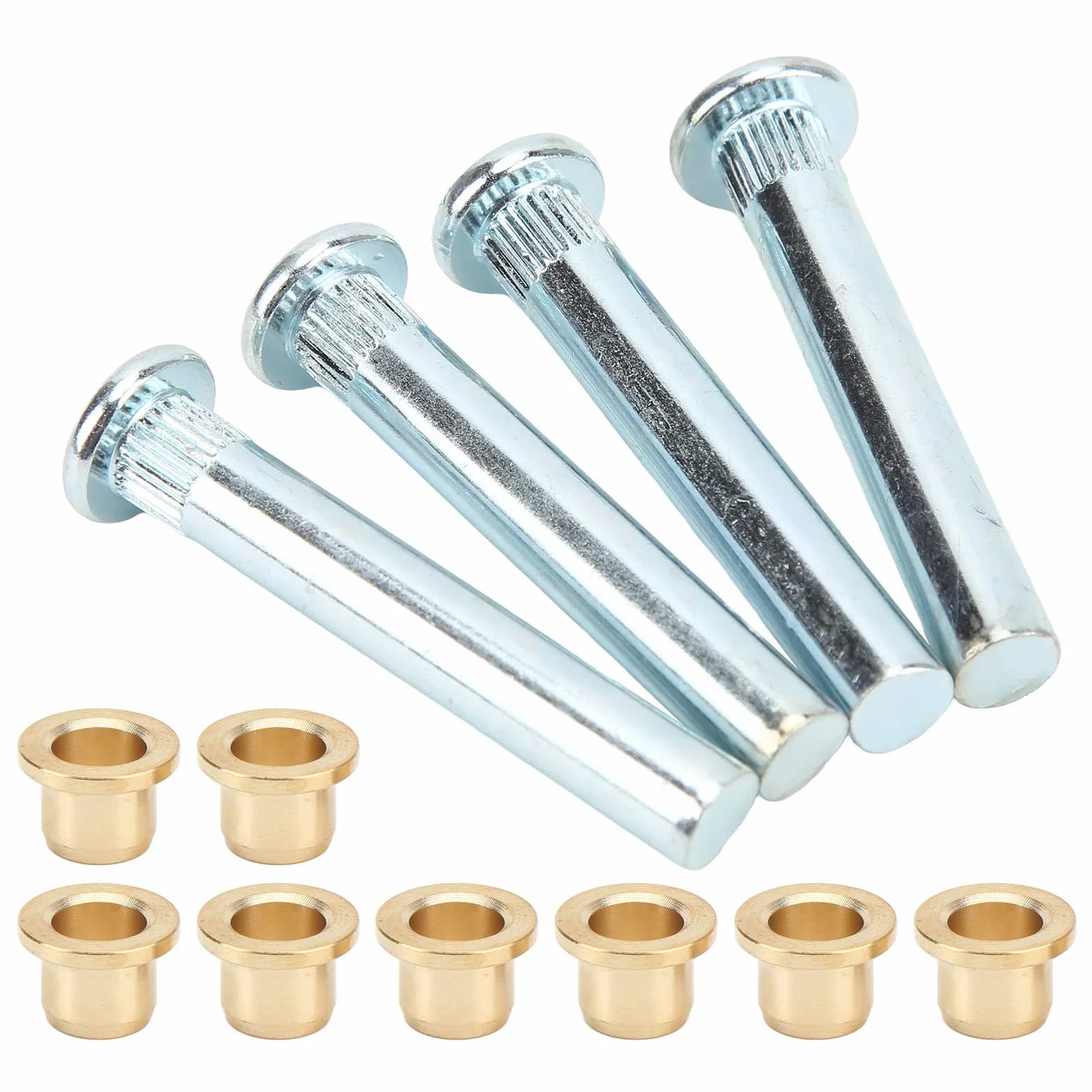 Qiilu Kit Boccola Perno Cerniera Porta Sostituzione in Metallo per Nissan Navara D22 Frontier UTE 1997-2005