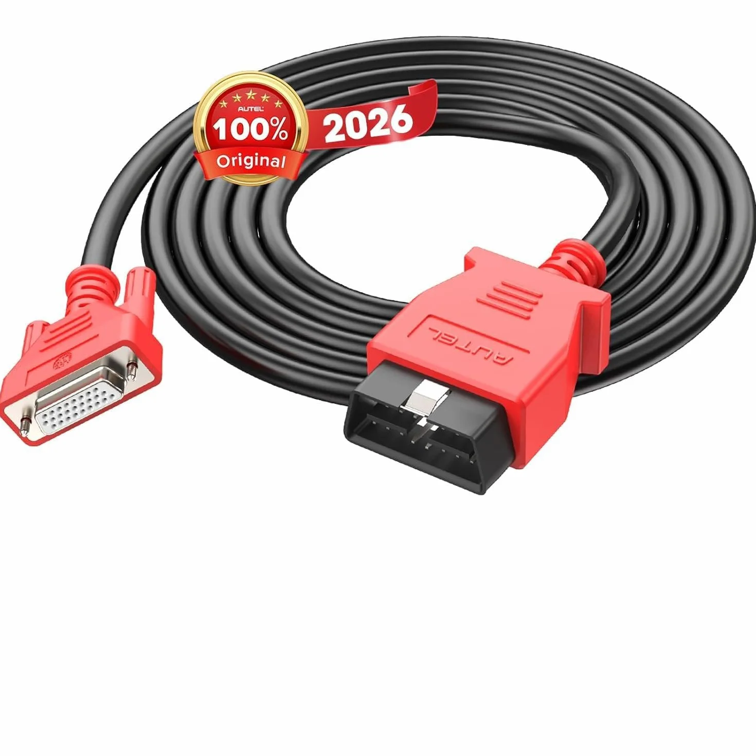 Autel Original OBD2 Haupttestkabel 1.5M 16 Poliger OBDII Diagnosestecker für MaxiSys MS908P MS908S PRO II MK908 PRO II MS909CV EU Elite II PRO MS909 MS919 Ultra Lite Ultra
