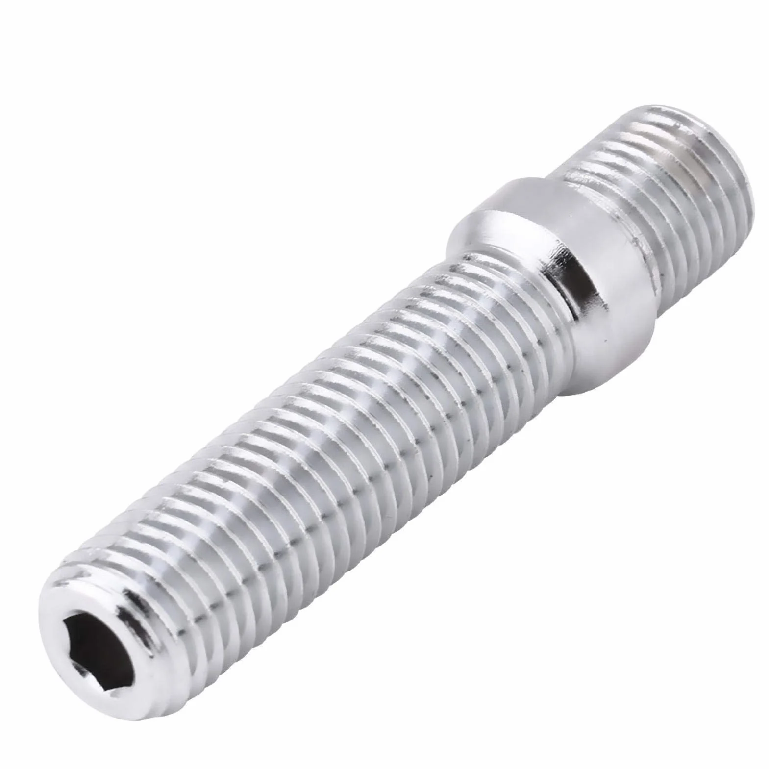 Ymiko 20PCS 12x1.5 Wheels Stud 50mm Extended Wheels Stud Conversion 12x1.5 a 12x1.5 Studs Screw Adapter Fit 1998-2008