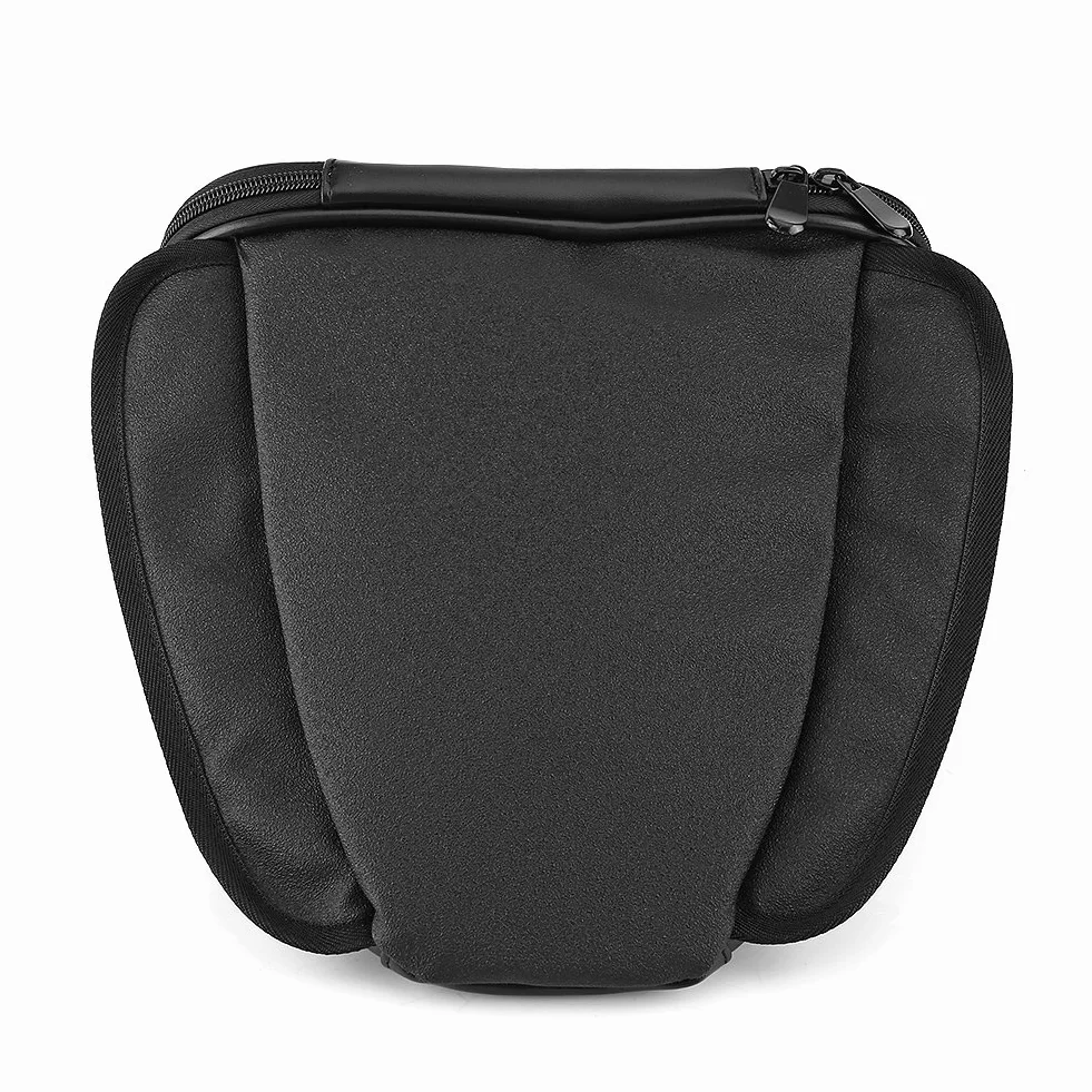 Luocute Borsa Moto Impermeabile, Borsa Sportiva Trasporto Sedile Posteriore, Borsa Coda per Telefono Chiavi Nera