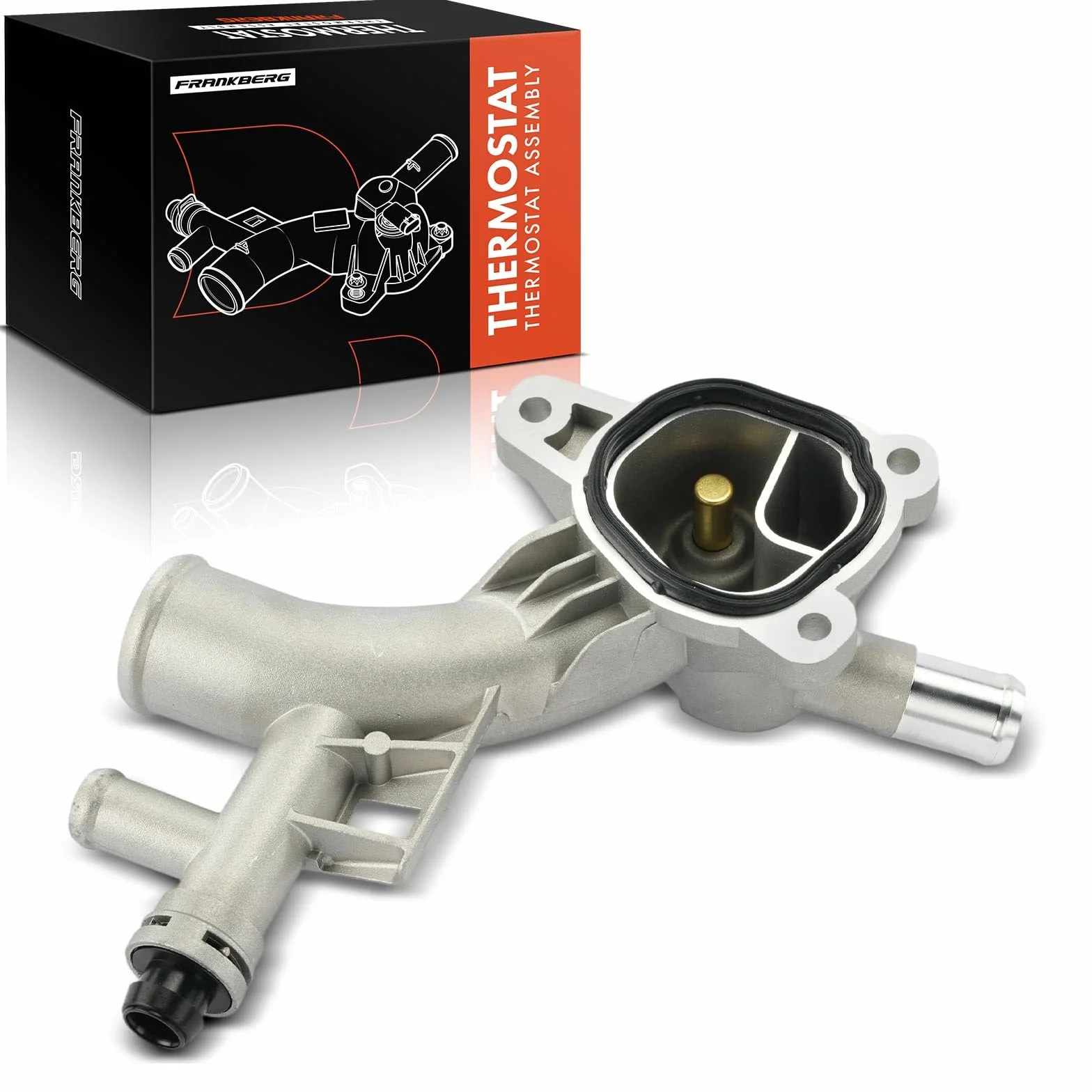 Frankberg Tubo di distribuzione del riscaldamento Uscita tubo Benzina Compatibile con Mokka/Mokka X J13 1.4L Zafira Tourer C P12 1.4L Meriva B MPV S10 1.4L Adam M13 1.4L Astra J GTC 1.4L 902-846