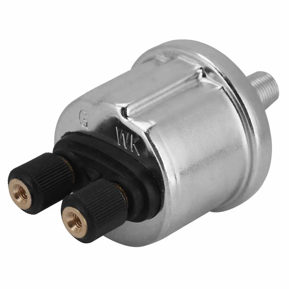 Sensore di pressione olio olio, misuratore di pressione filettatura 1 / 8NPT, unità sensore di pressione motore auto 0-10 bar per, acqua, olio, gas