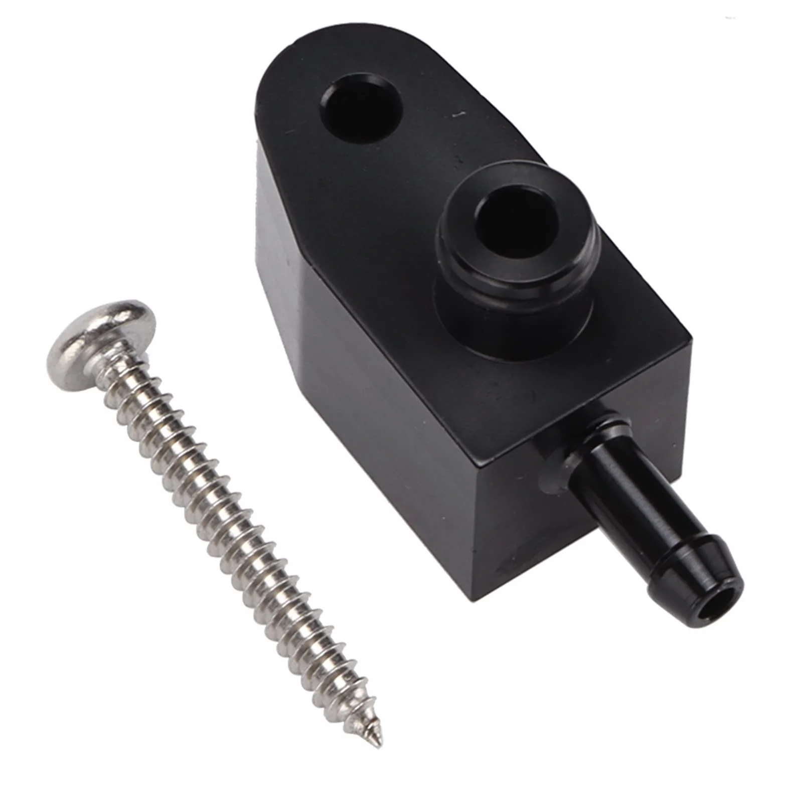 SUNGOOYUE Adattatore del Sensore di Pressione dell'Adattatore per Aumento Booster in Lega di Alluminio Sostituzione in Lega di Alluminio per S R55 R56 con compatibilità del Tubo 4 Mm