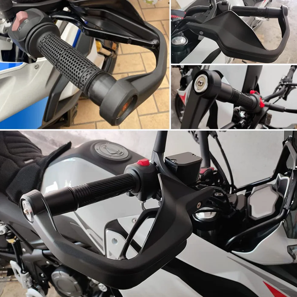 Paramani per moto, protezioni in plastica ABS, compatibili con NC700X 750X CB650F CTX700 2014-2018, colore: nero