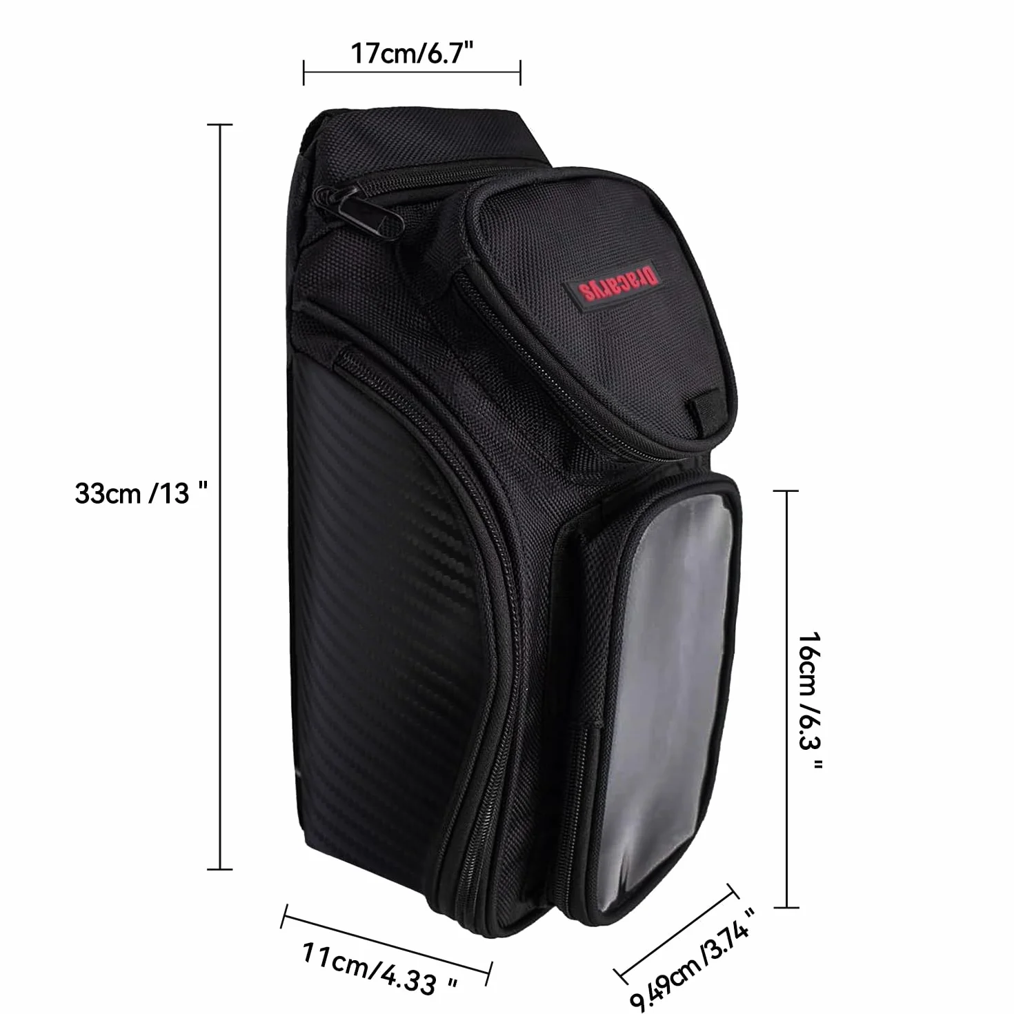Oxford Borsa Serbatoio Motociclo Magnetica Forte per Honda Yamaha Suzuki Kawasaki Harley