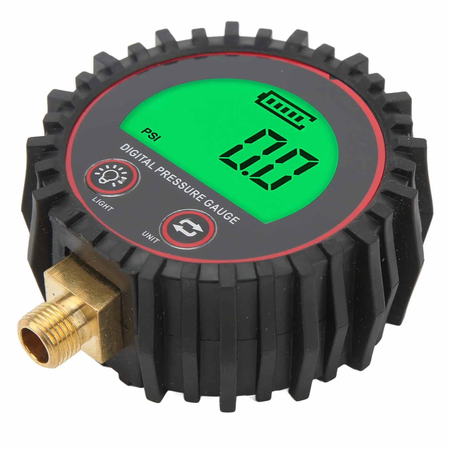 Manometro Digitale per Pneumatici, 3-255PSI Manometro Pressione Pneumatici, Filettatura M11x1 Pressione Aria per Auto Camion Motociclette Sentieri SUV