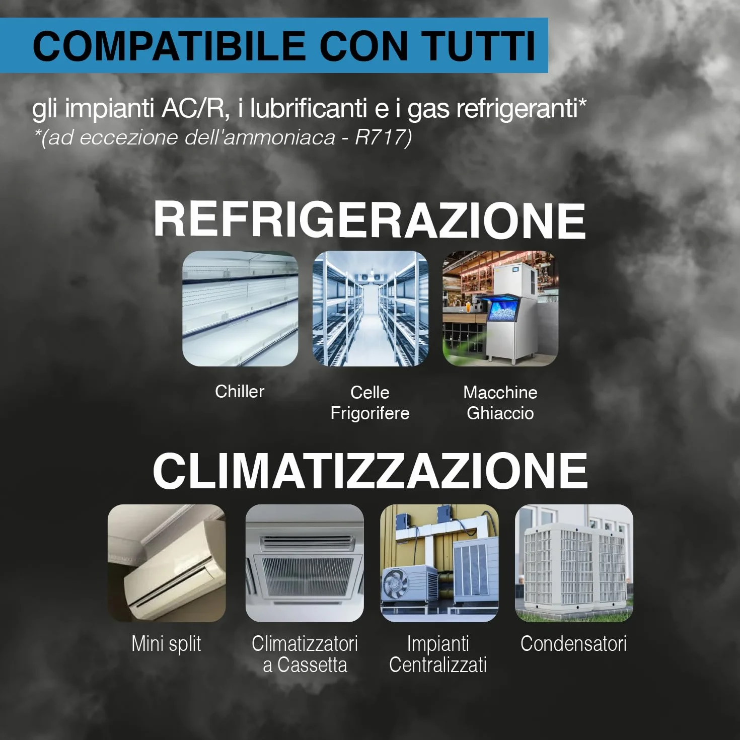 ERRECOM Extreme 30 ml Turafalle per Impianti di Climatizzazione e Refrigerazione con Adattatore 5/16 SAE R410a R32