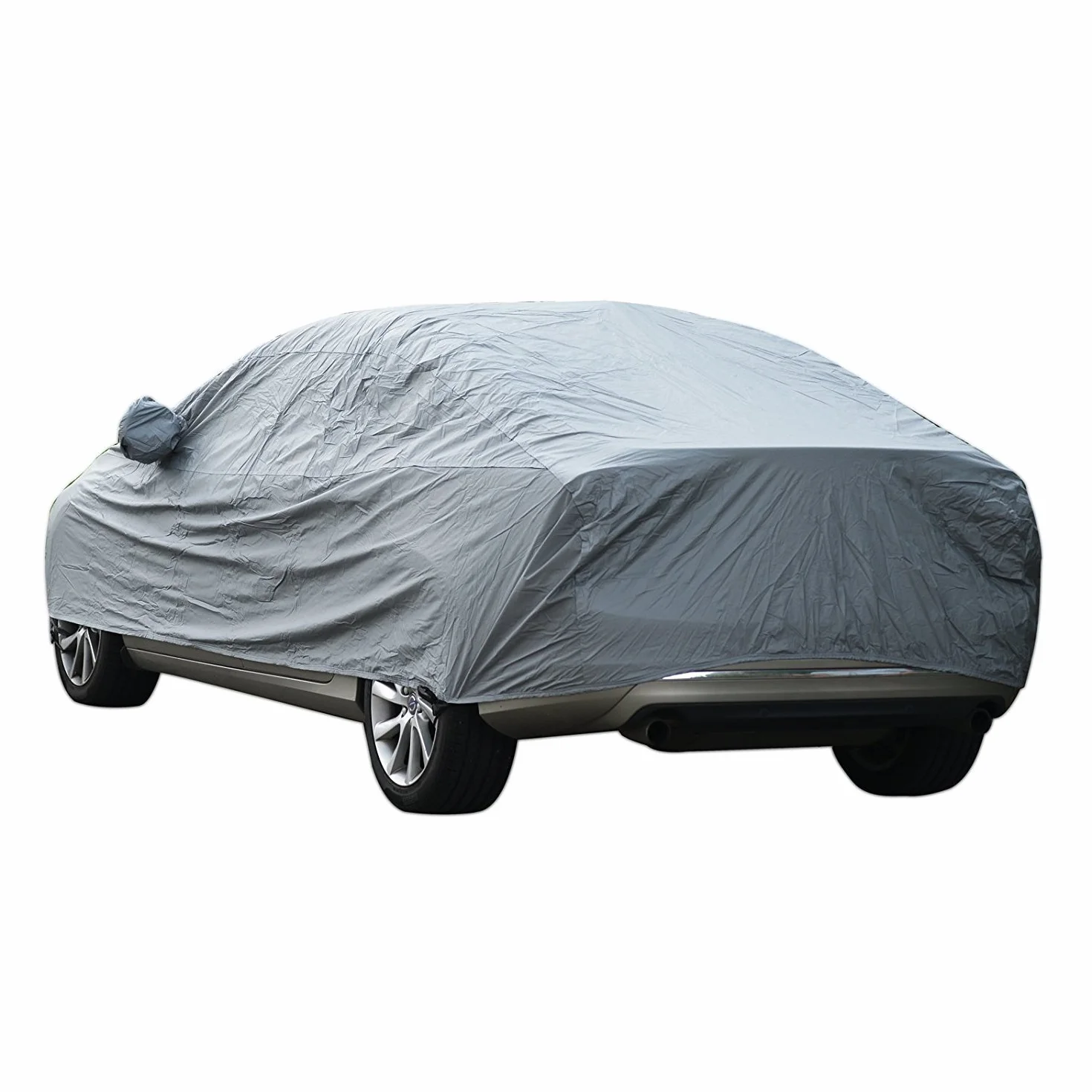 Copertura universale per auto, completamente impermeabile, antigraffio, resistente, foderata, in cotone traspirante, molto resistente