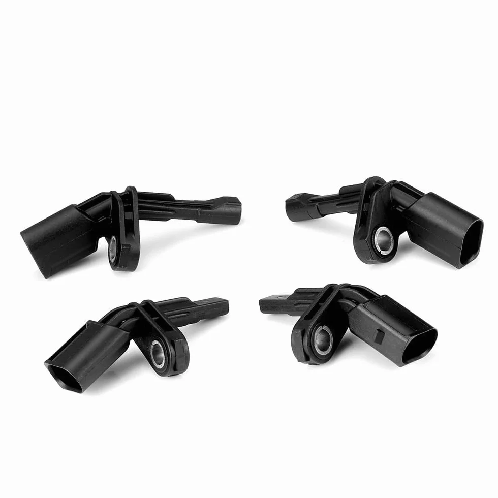 4 pz/set Anteriore Posteriore Sinistro e Destro ABS Ruota Sensore di Velocità Per VW Golf Jetta Passat Touran Tiguan 1K0927807 1K0927808 7H0927803 7H0927804