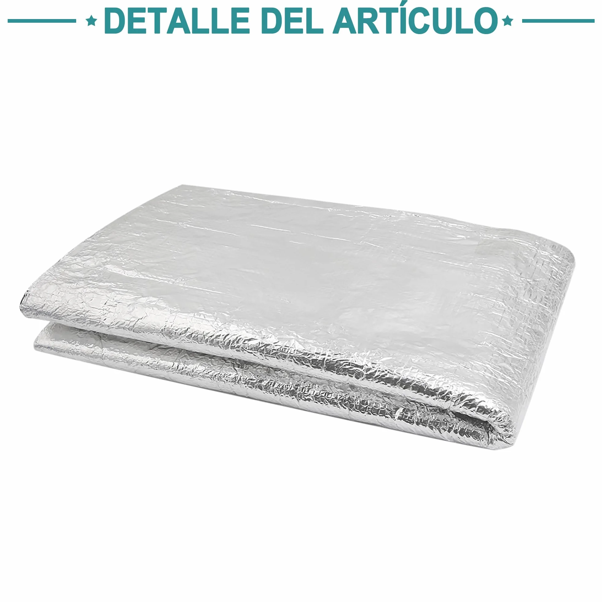 QUARKZMAN Isolante Insonorizzante per Auto 6 mm 200 x 50cm Isolamento Termico Cofano Motore