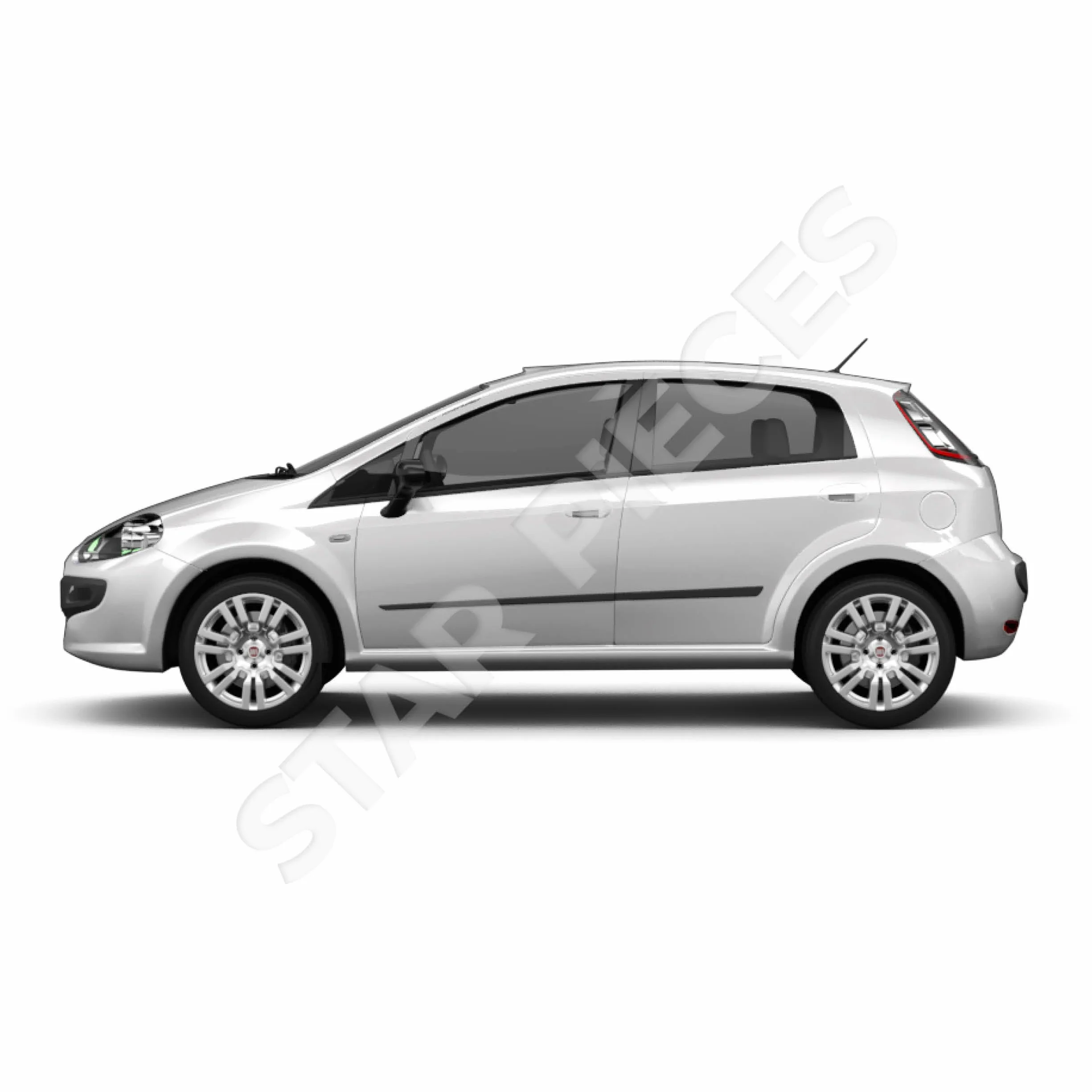 2 pistoncini portellone compatibile per Punto 199 (3a generazione), Grande Punto e Punto Evo (2005-2018) ammortizzatori cofano posteriore. 51778432, 51702090