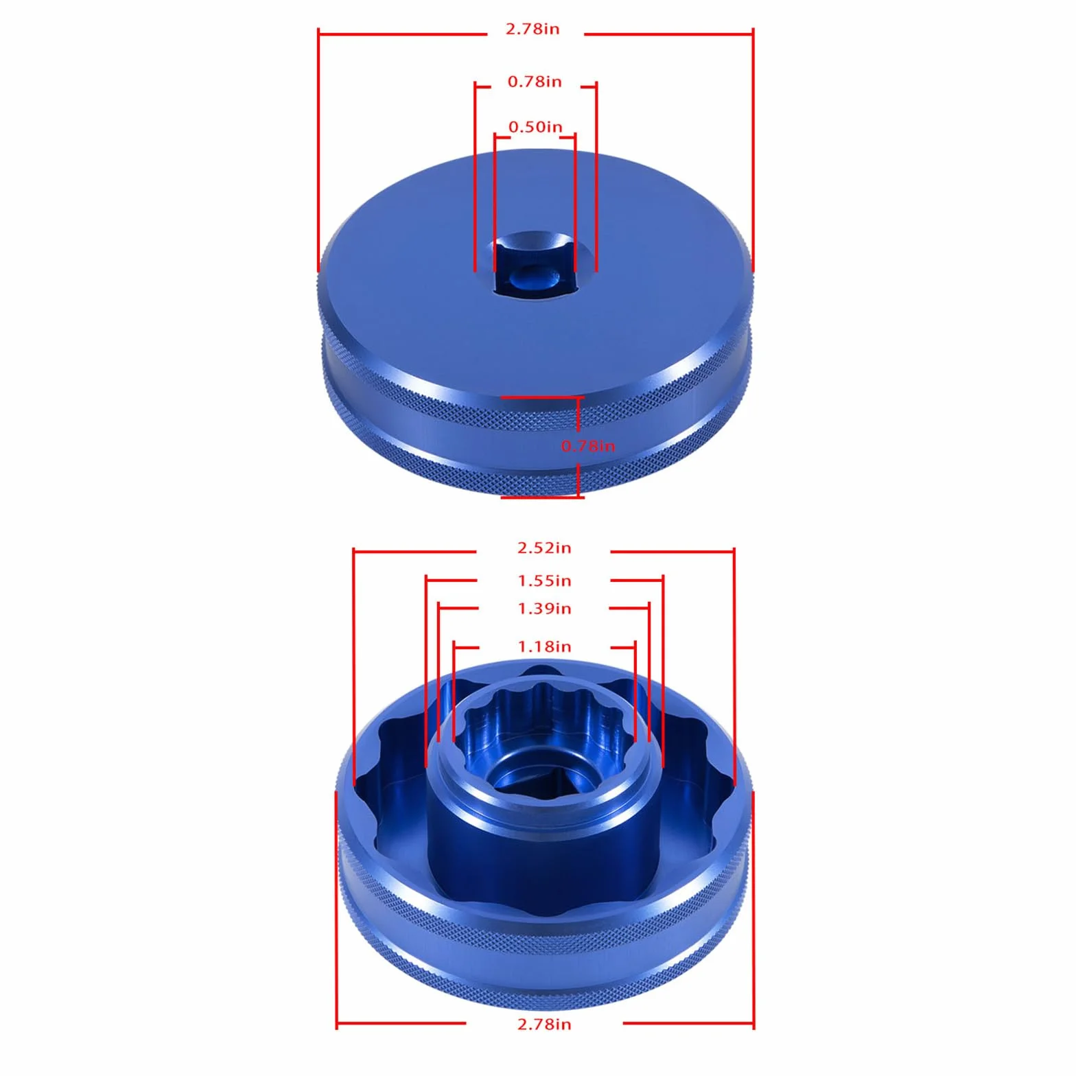 Chiave a bussola poligonale per dadi mozzo MV AGUSTA 56 mm posteriore 26 mm anteriore