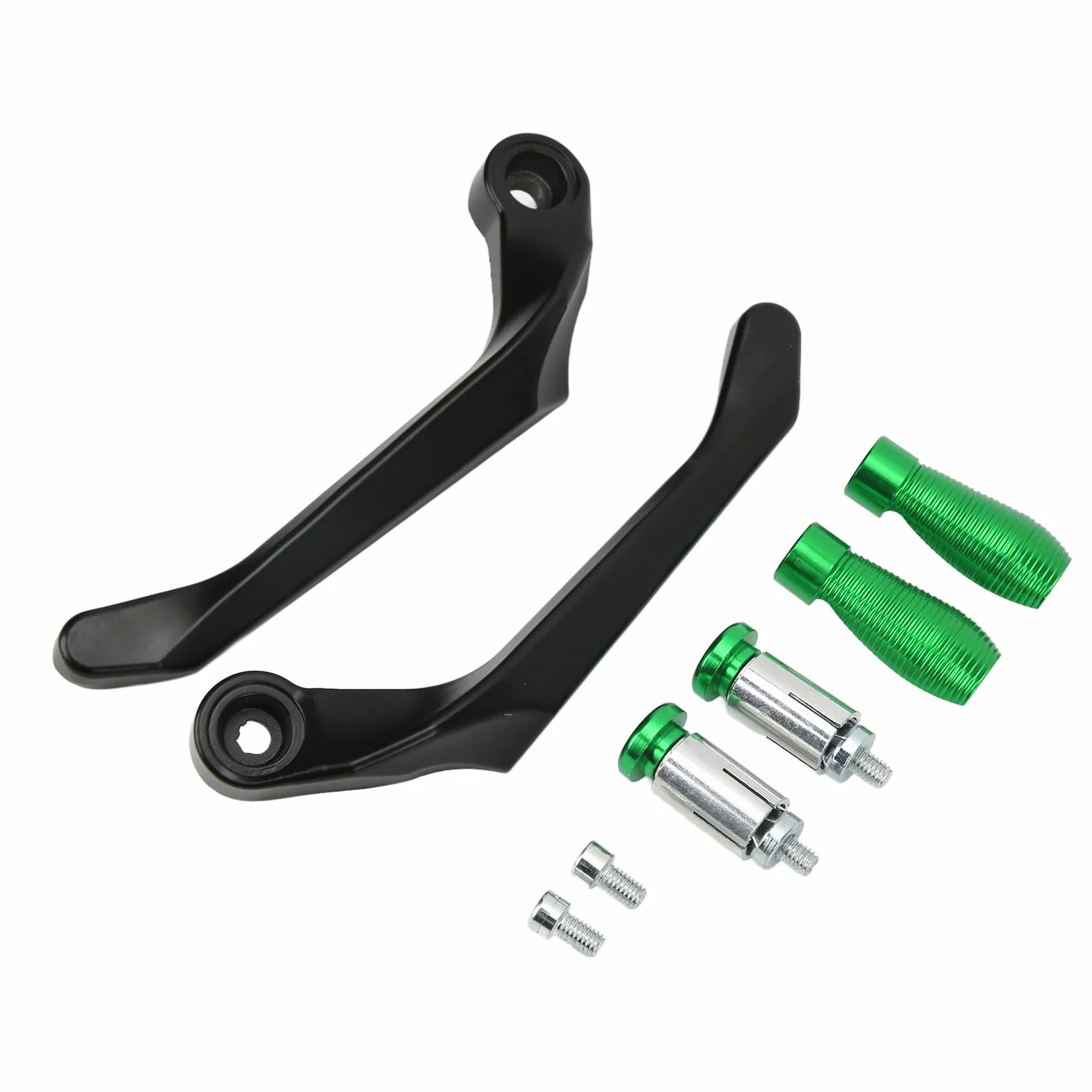 Protezione per Leve del Motociclo 2 Pezzi Set in Lega di Alluminio per Frizione Freno