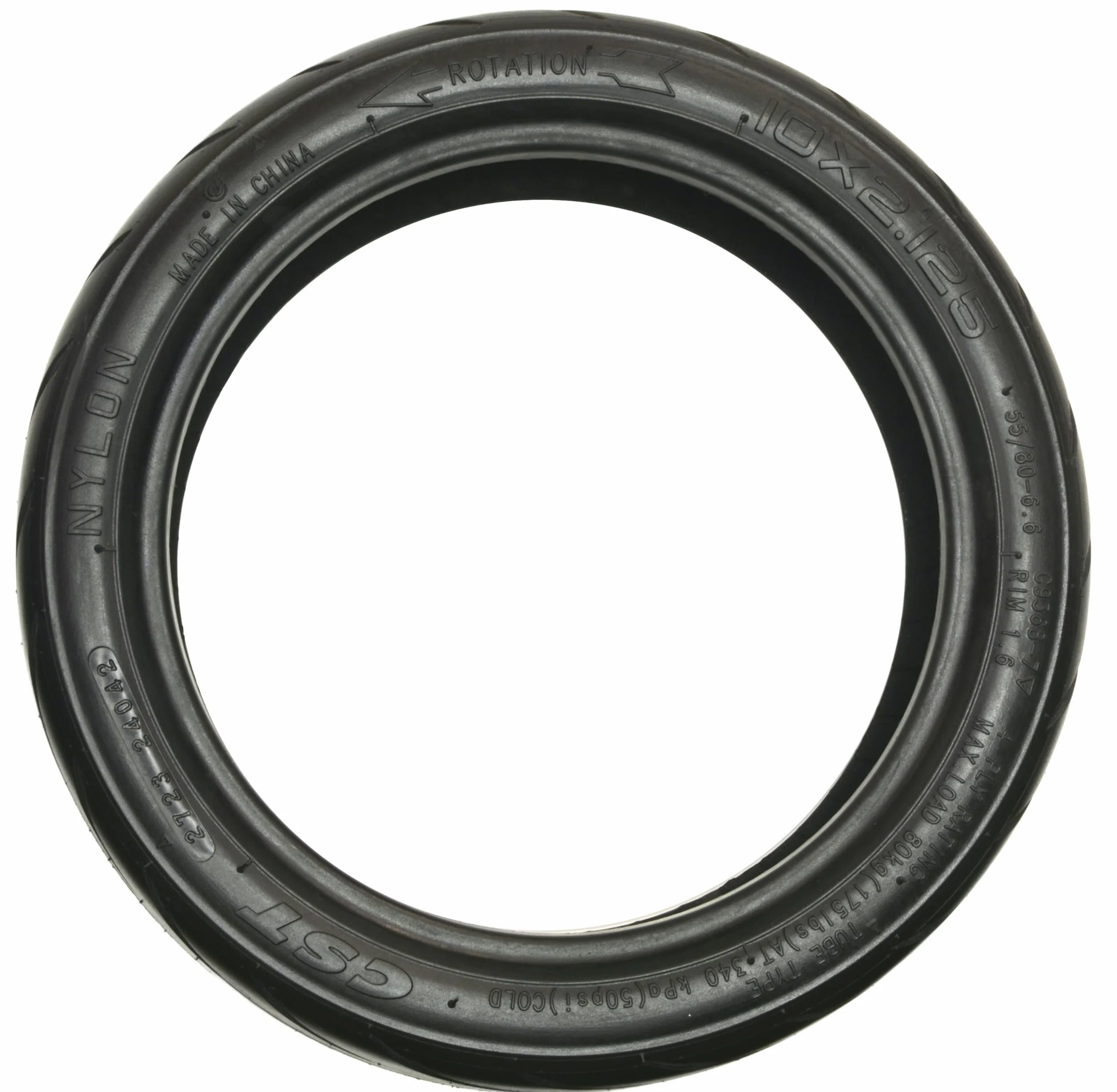 Pneumatico e fotocamera 10 x 2,125 pollici, 55/80-6,6 pollici, per monopattino elettrico