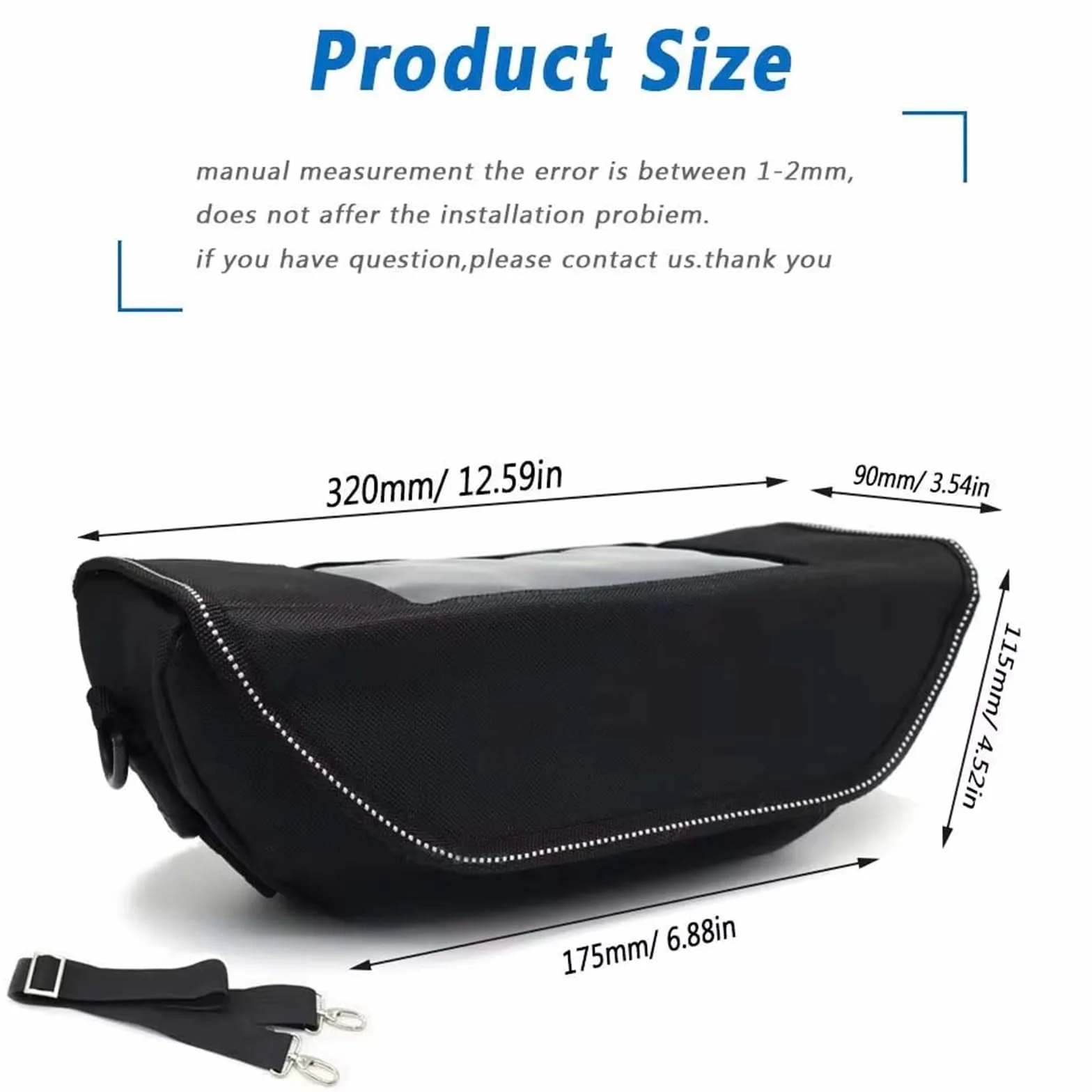 Borsa Porta Attrezzi Per Moto Per CFMOTO 700MT 700 MT Impermeabile E Antipolvere, Comoda Da Viaggio Per Manubrio