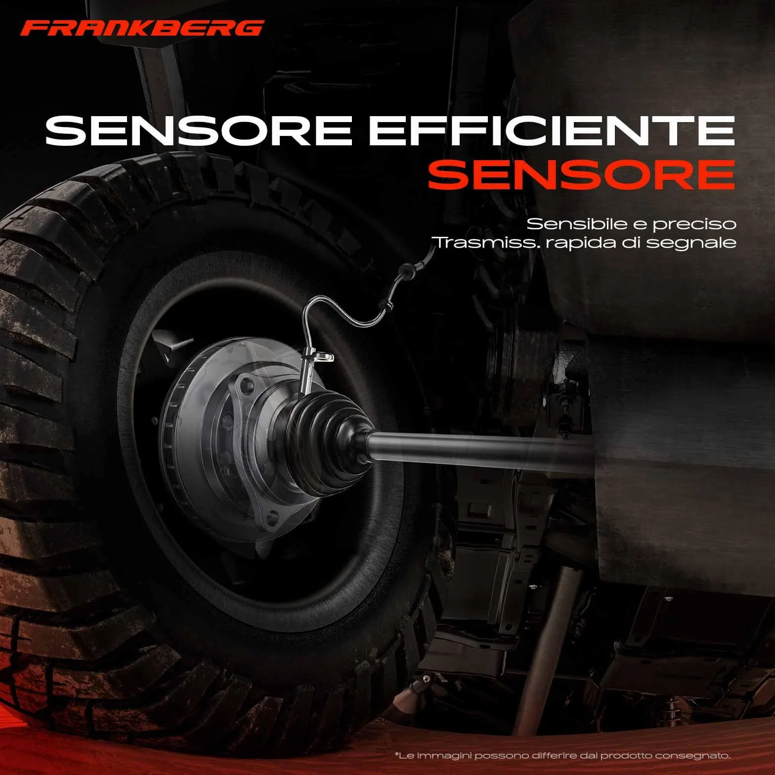 Frankberg 2x Sensori Velocità Ruota Sensore ABS Compatibile con V-Class W447 Vito Tourer W447 Marco Polo Camper W447 Vito Mixto (Double Cabin) W447 Vito Furgone W447 Replace# A4479059501