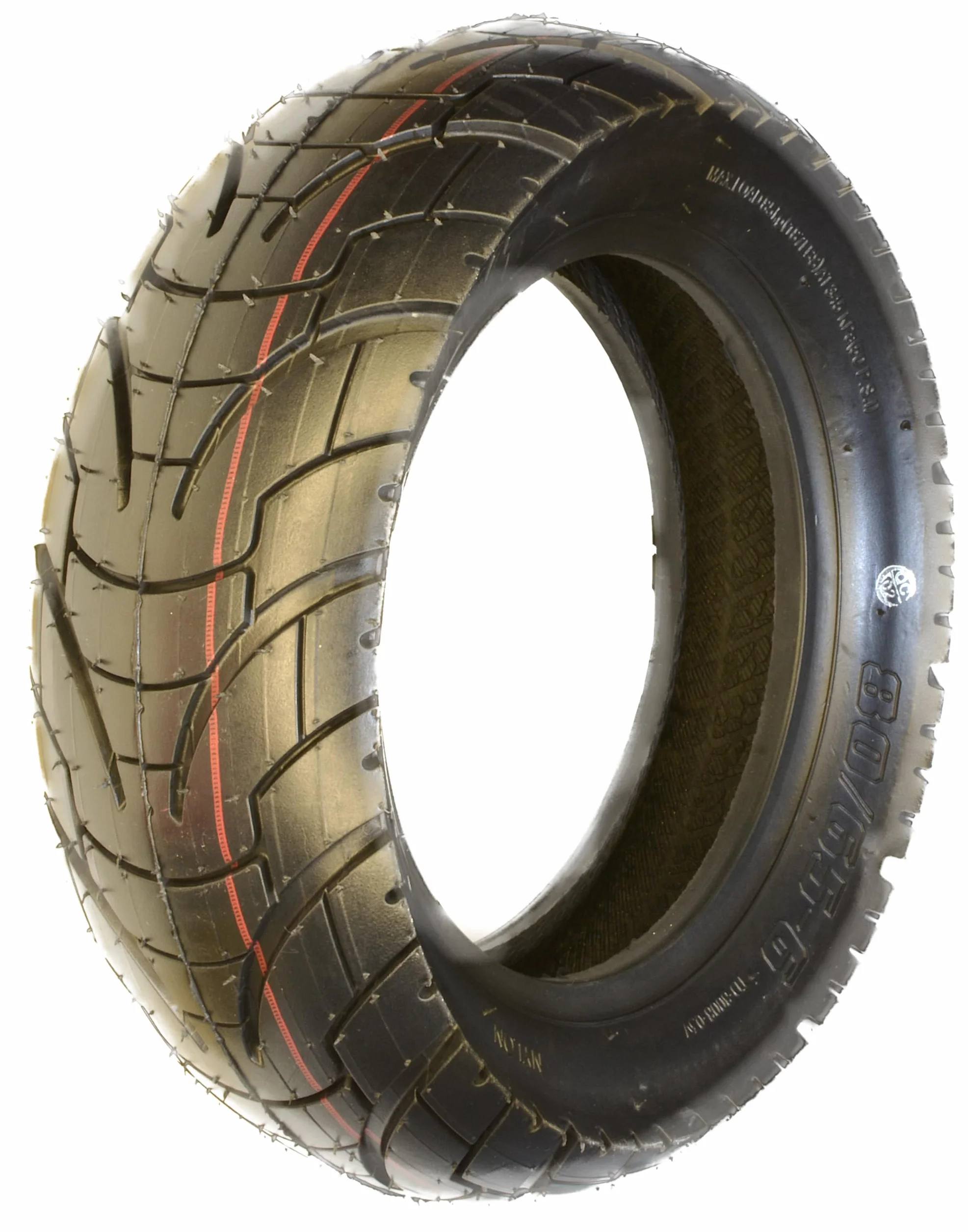 Pneumatico Tubeless 10x3-6 (80/65-6) 255X80-6 Compatibile SmartGyro Dualtron Monopattino Elettrico