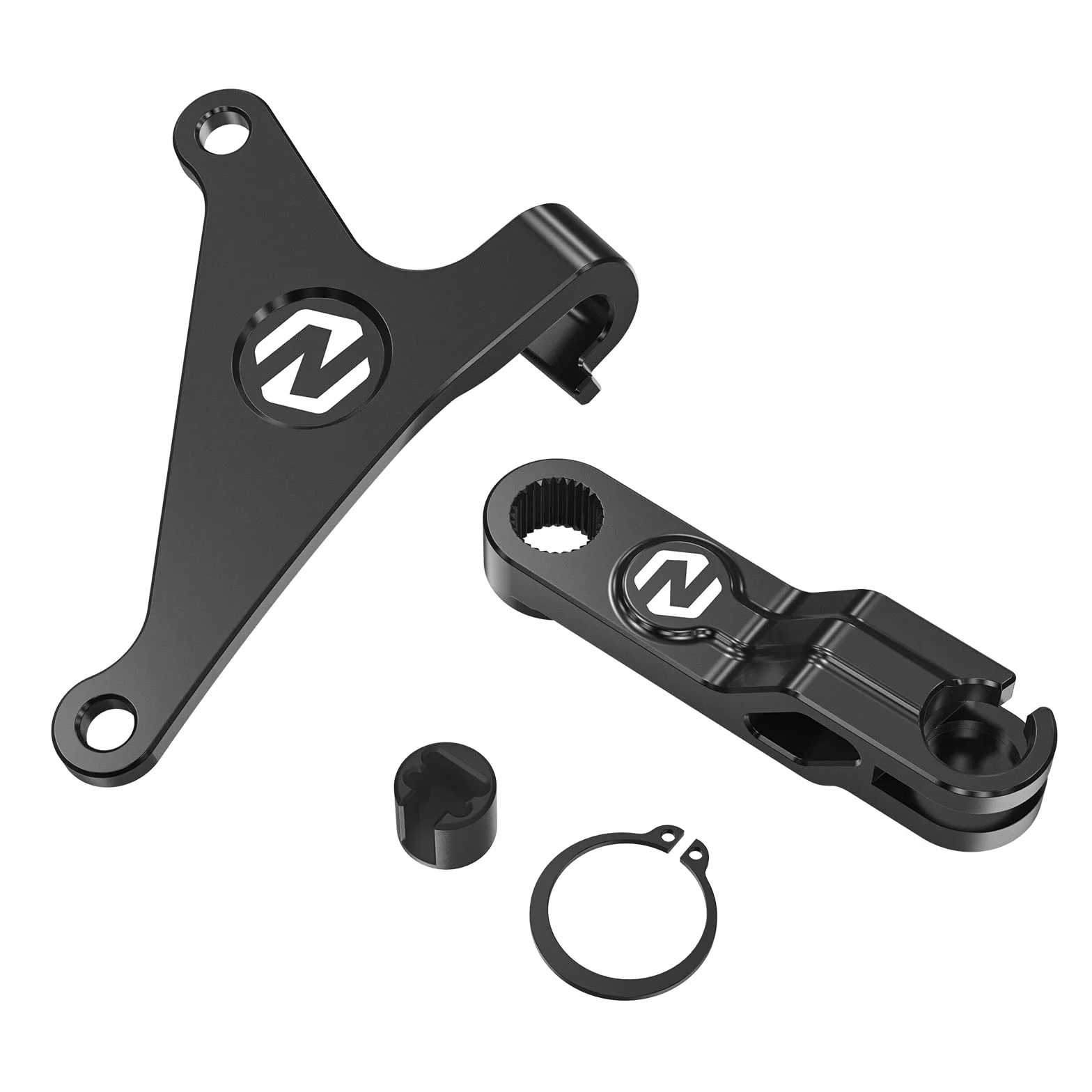 NICECNC Leva frizione Compatible XSR700 2018-2023 MT-07 2018-2022 nero