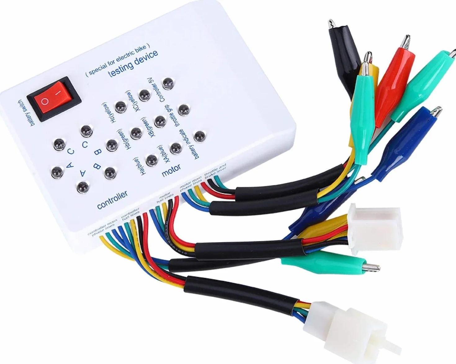Tester Motore Brushless 115x80x26mm per E-bike Elettrica e Auto, Universale