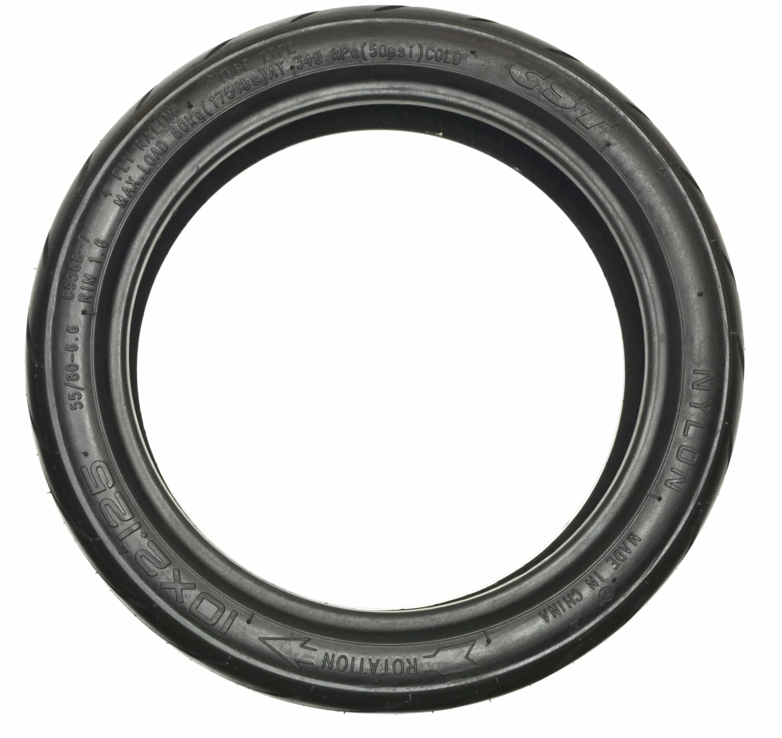Pneumatico e fotocamera 10 x 2,125 pollici, 55/80-6,6 pollici, per monopattino elettrico